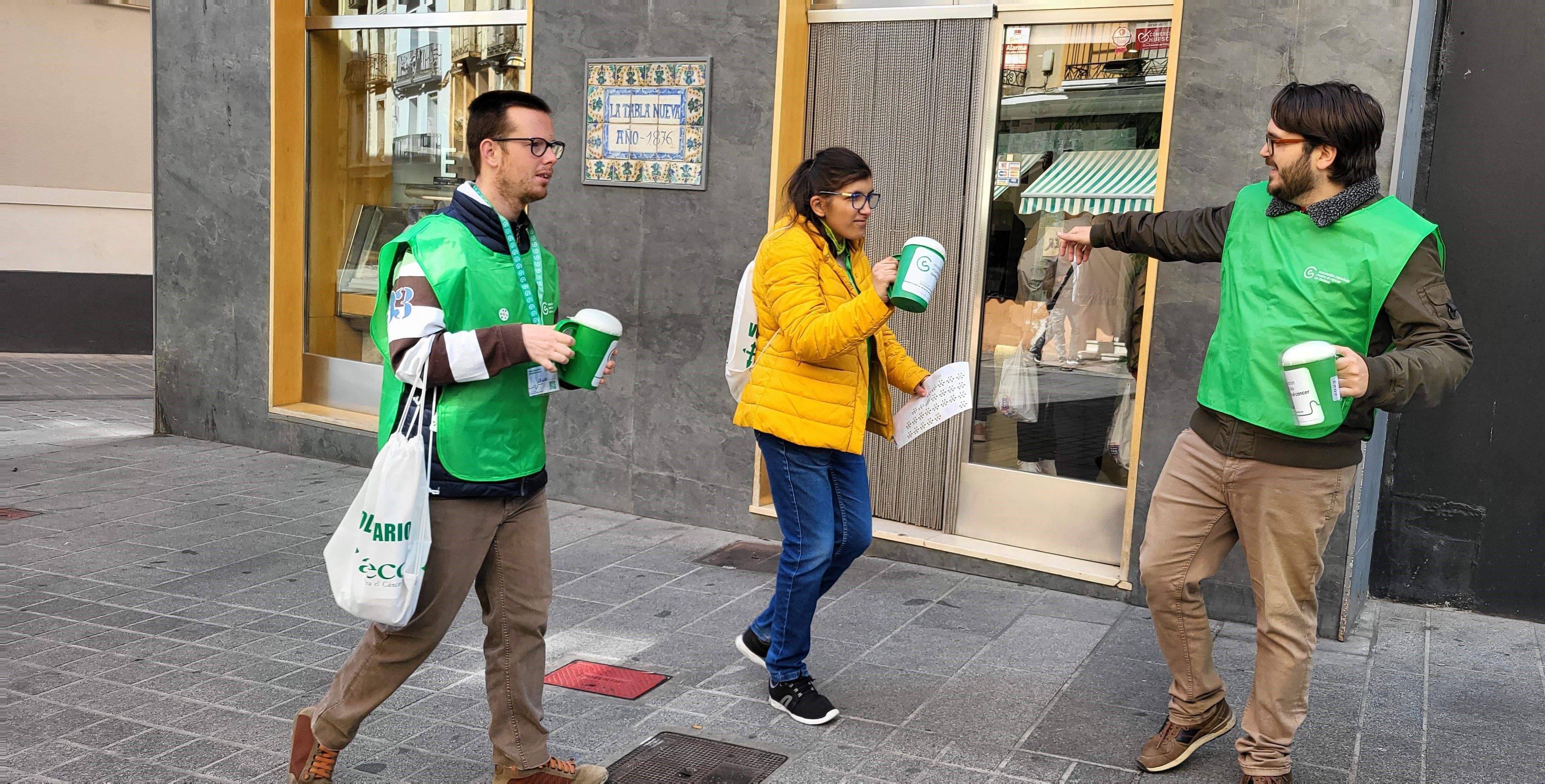 Día de la Cuestación 2023 de la Asociación contra el Cáncer. Foto Myriam Martínez