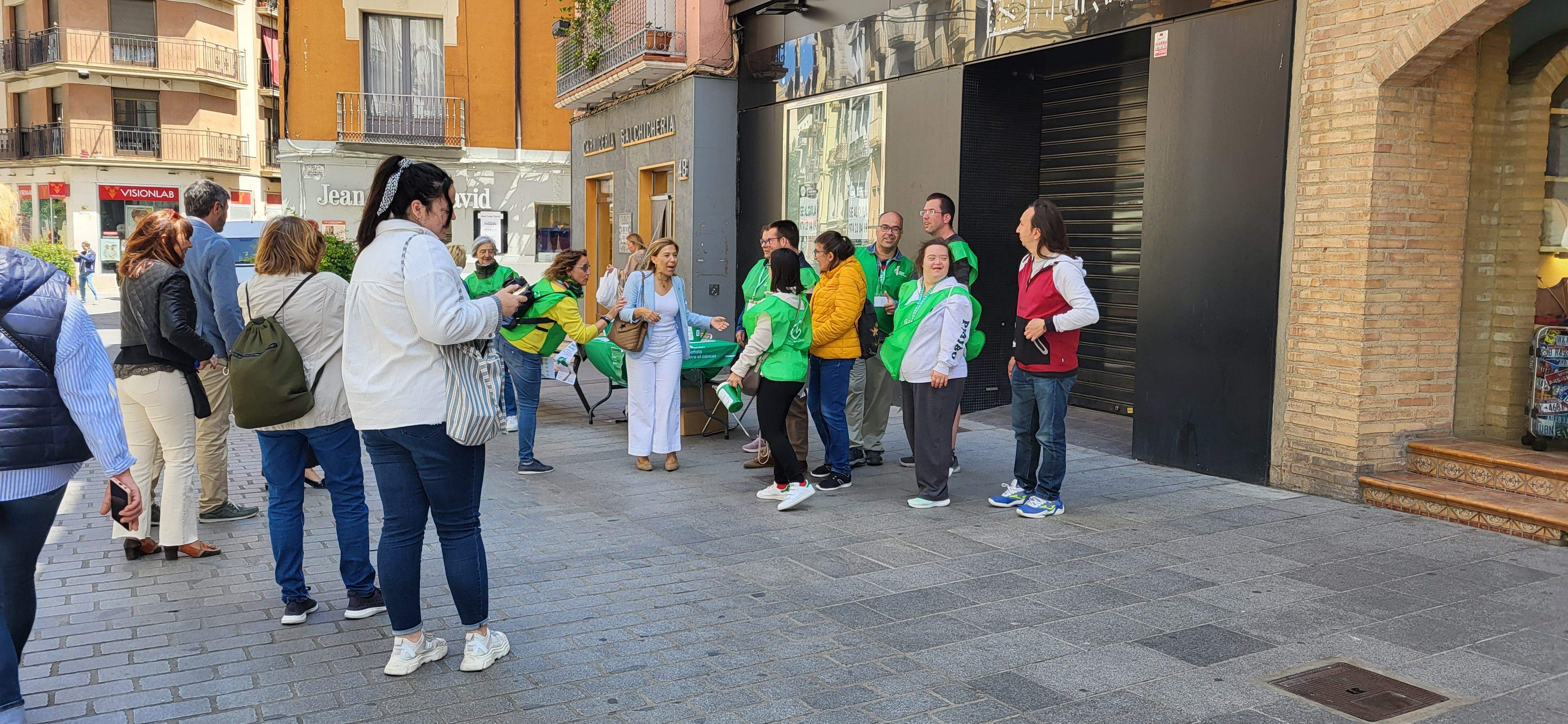 Día de la Cuestación 2023 de la Asociación contra el Cáncer. Foto Myriam Martínez