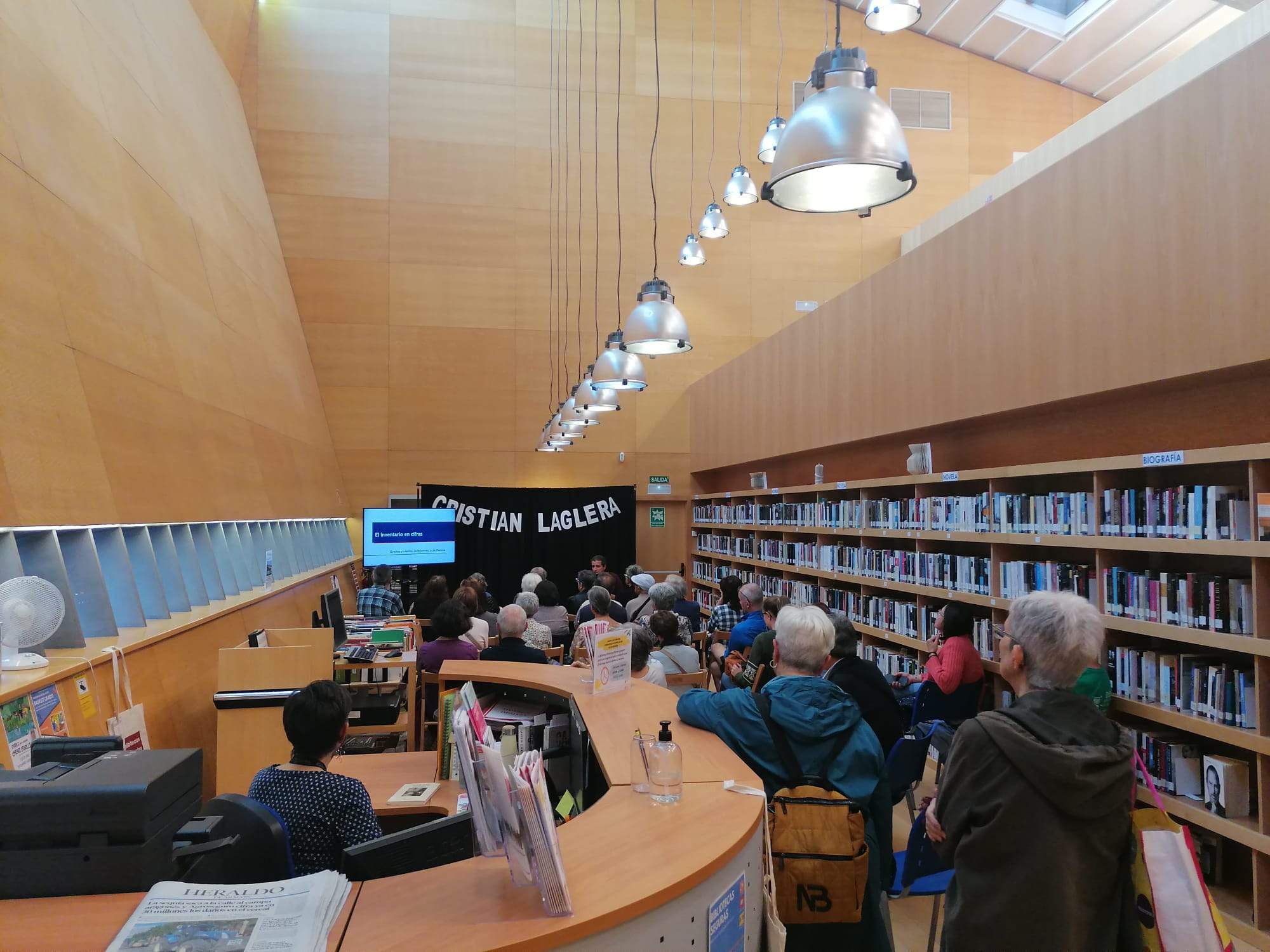 Presentación de los libros de Cristian Laglera