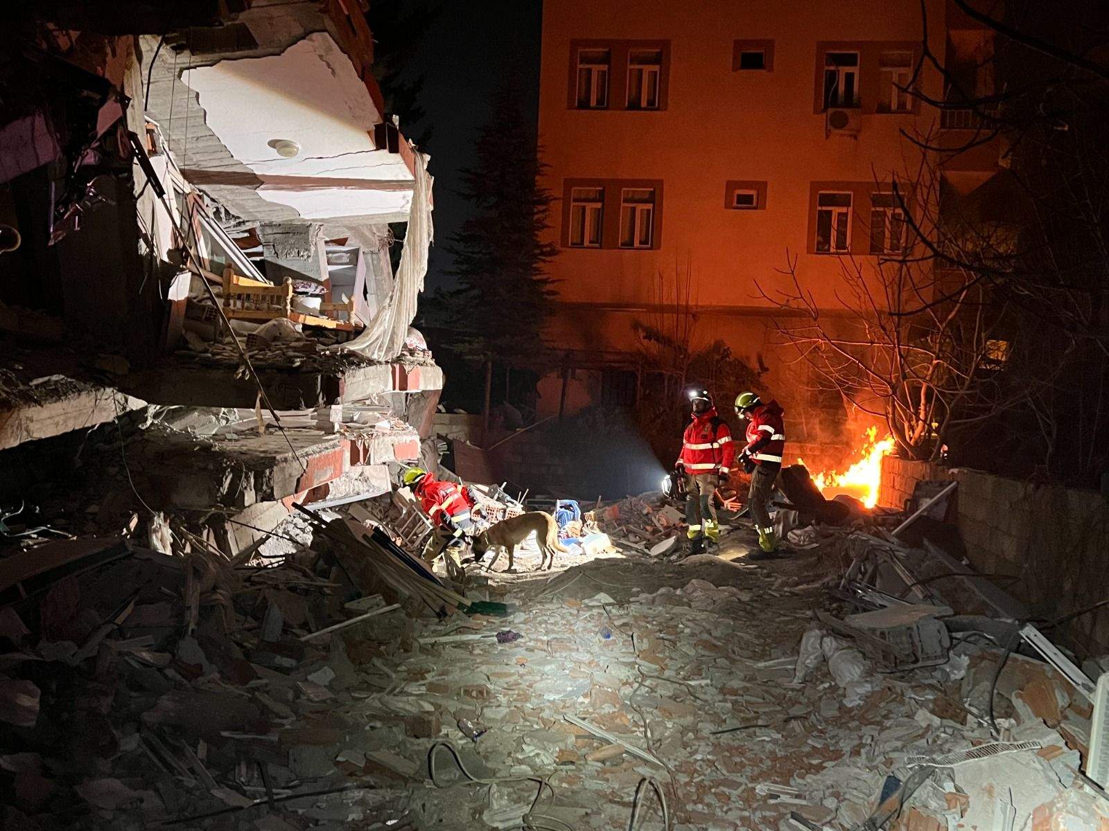 Presencia de los Bomberos de Zaragoza en Turquía