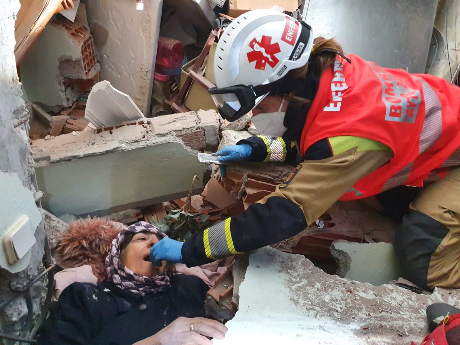 Presencia de los Bomberos de Zaragoza en Turquía