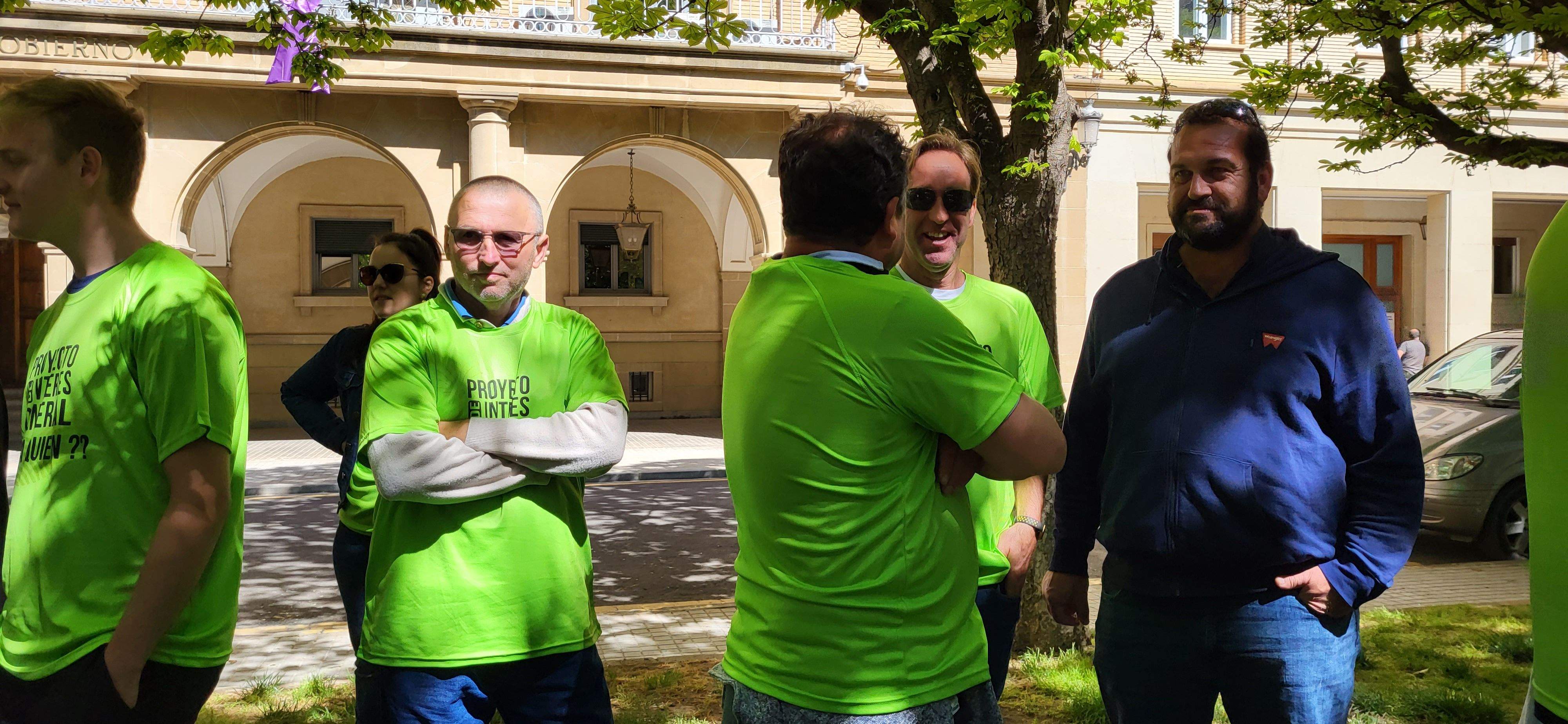 Movilización de Salillas y Huerto en defensa de sus regadíos. 