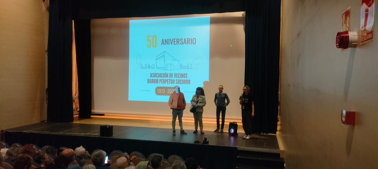 Proyección del Comando Claqueta