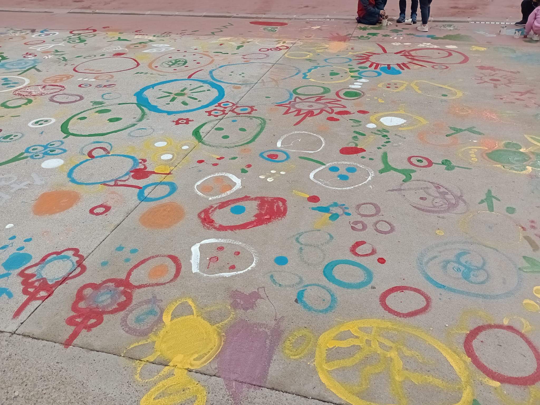 Murales creativos en la calle