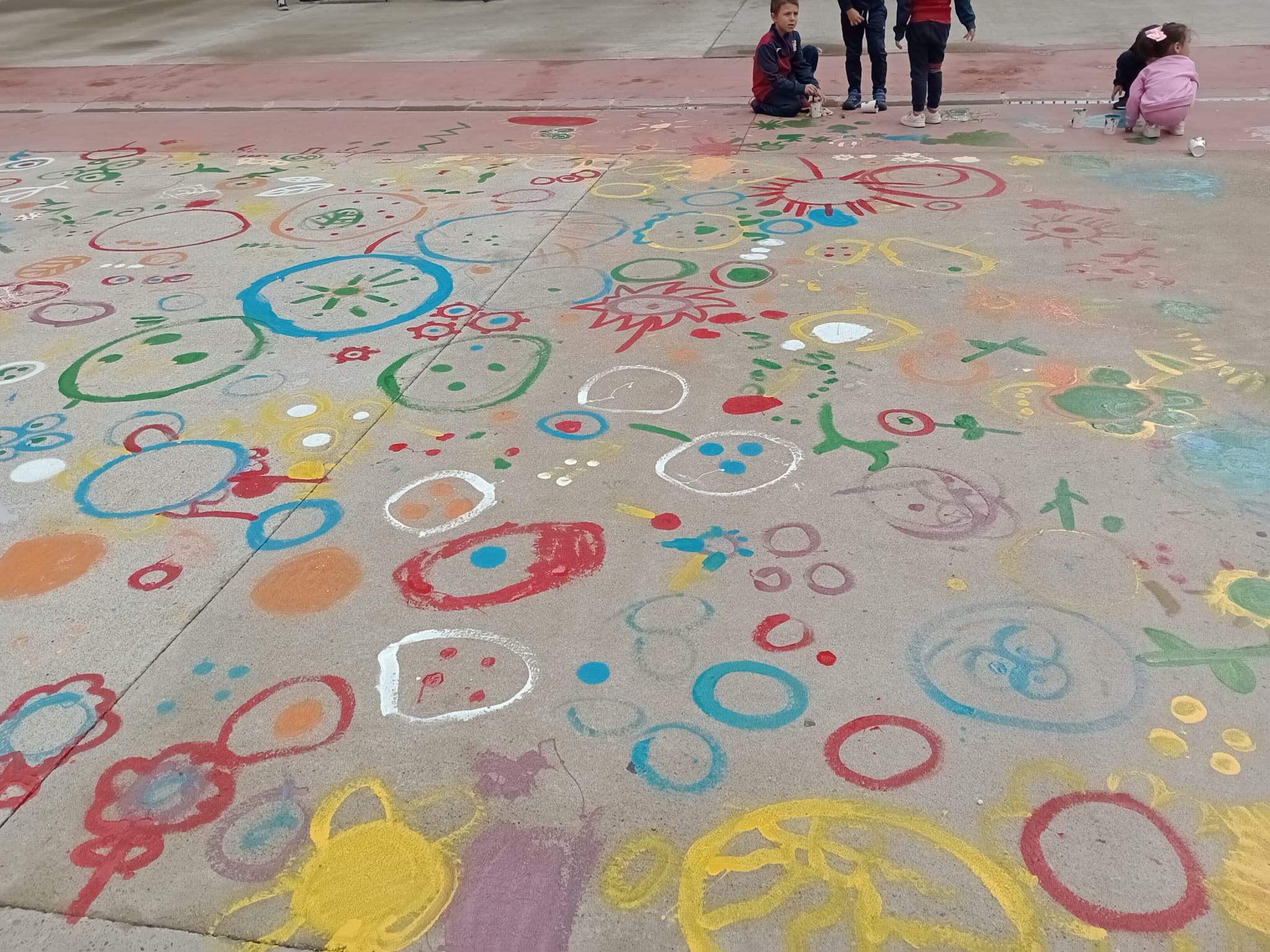 Murales creativos en la calle