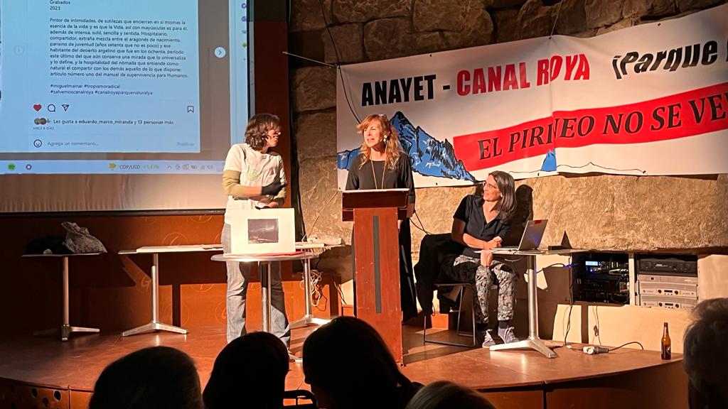 Subasta "Arte a precio de fortfait" en defensa de Canal Roya.