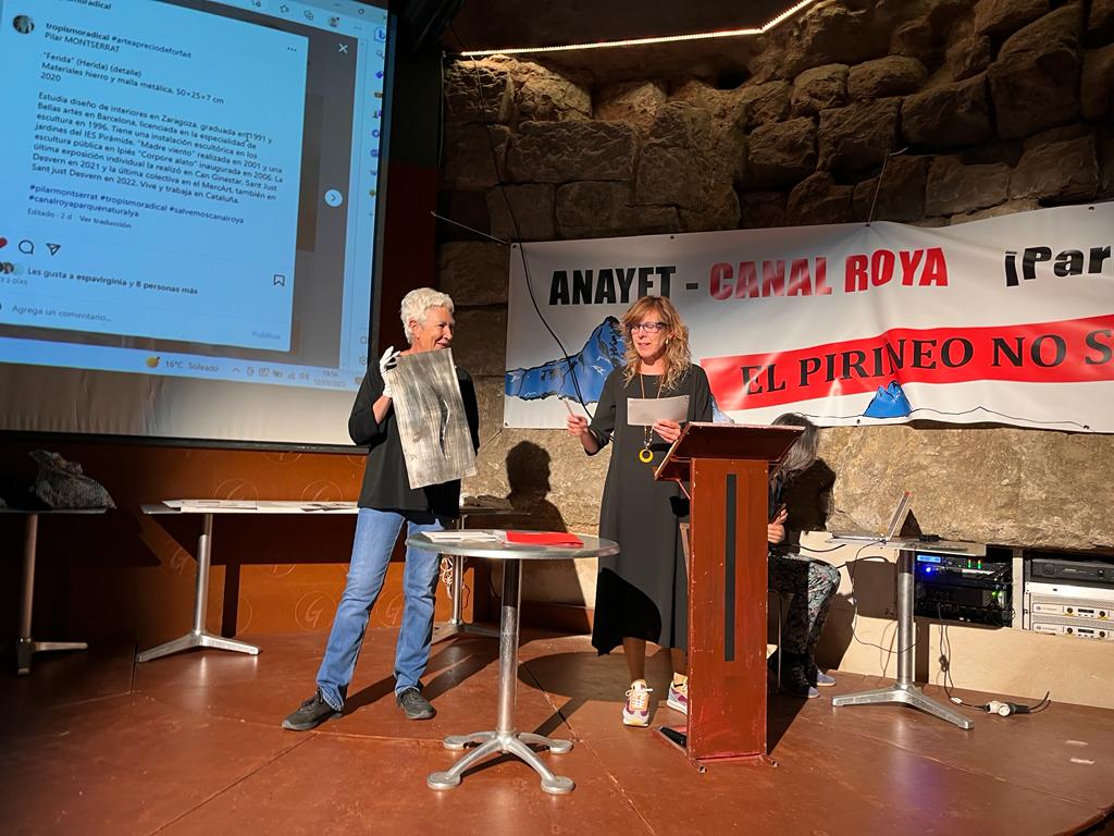 Subasta "Arte a precio de fortfait" en defensa de Canal Roya.