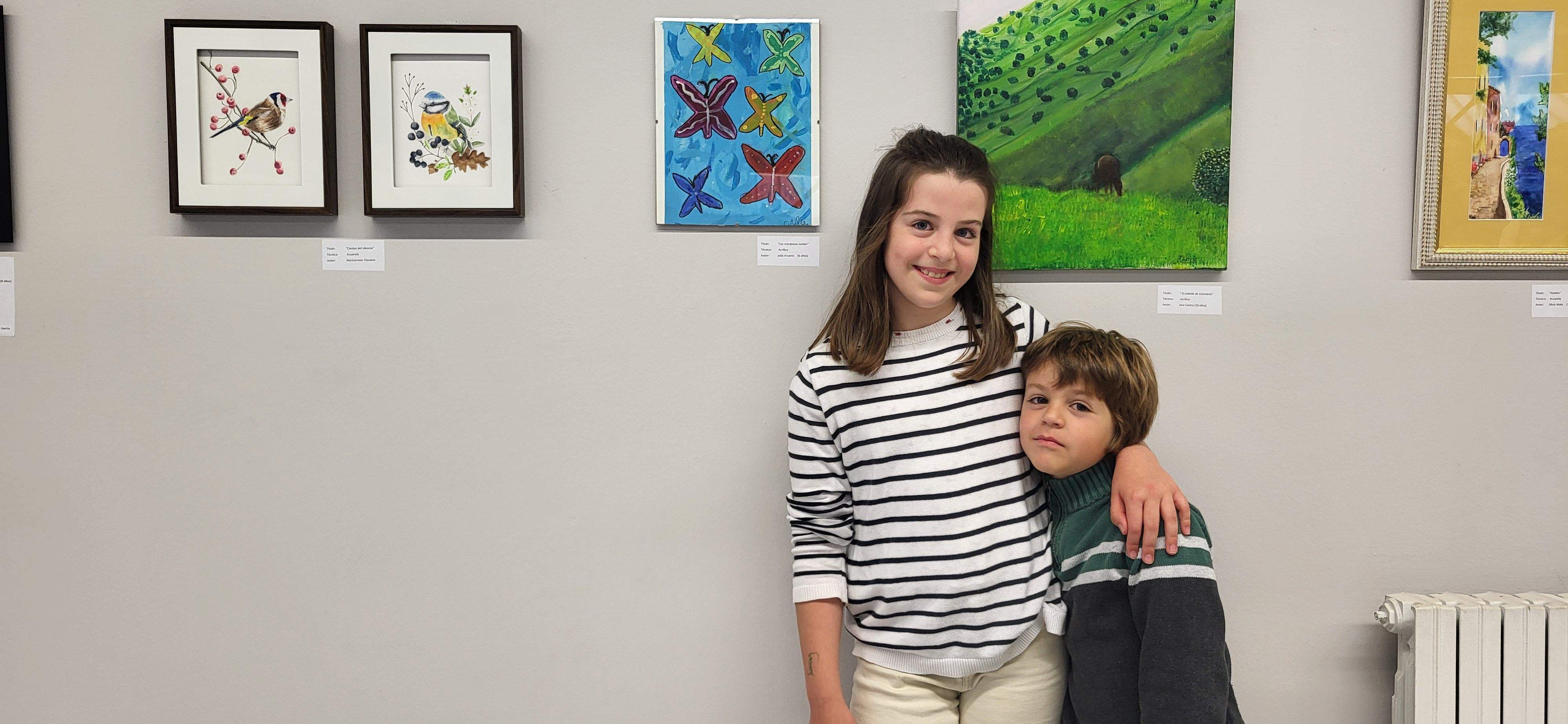 Exposición "Un paseo por la vida" del taller de Marian Ruiz. Foto Myriam Martínez