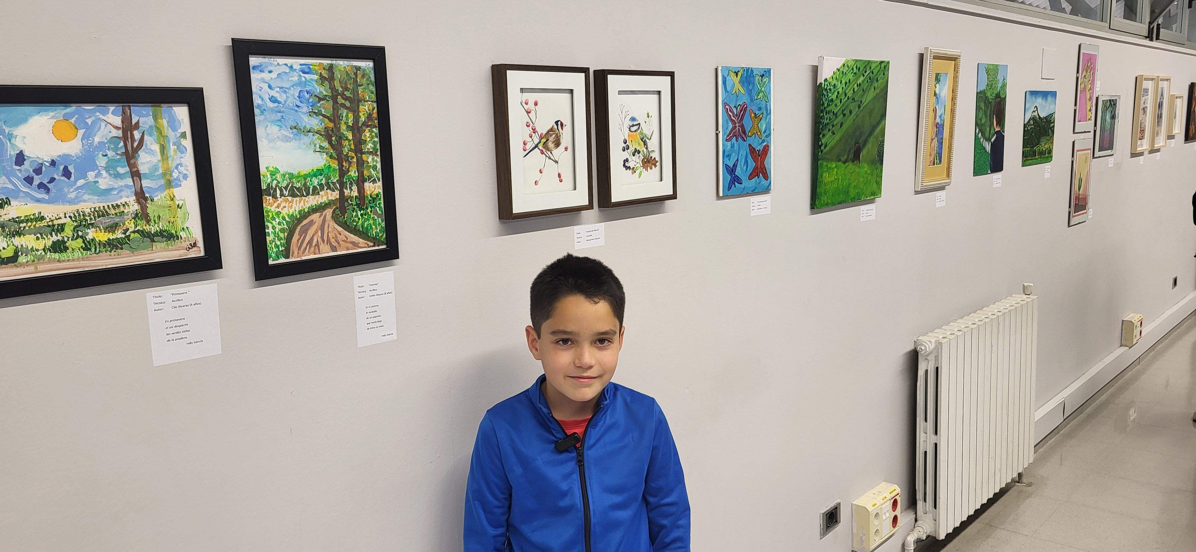 Exposición "Un paseo por la vida" del taller de Marian Ruiz. Foto Myriam Martínez