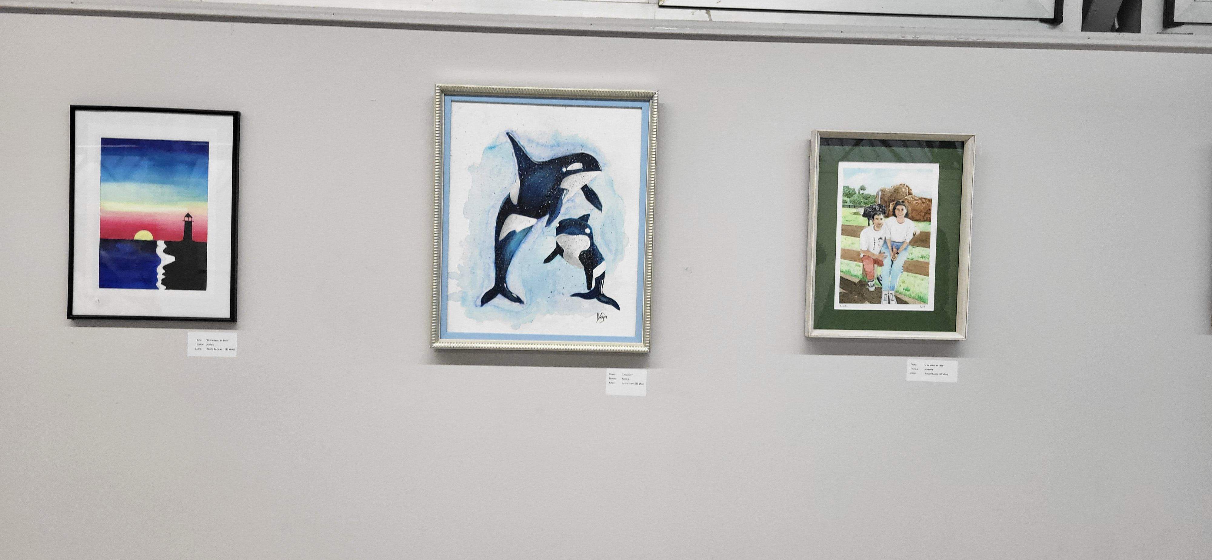 Exposición "Un paseo por la vida" del taller de Marian Ruiz. Foto Myriam Martínez