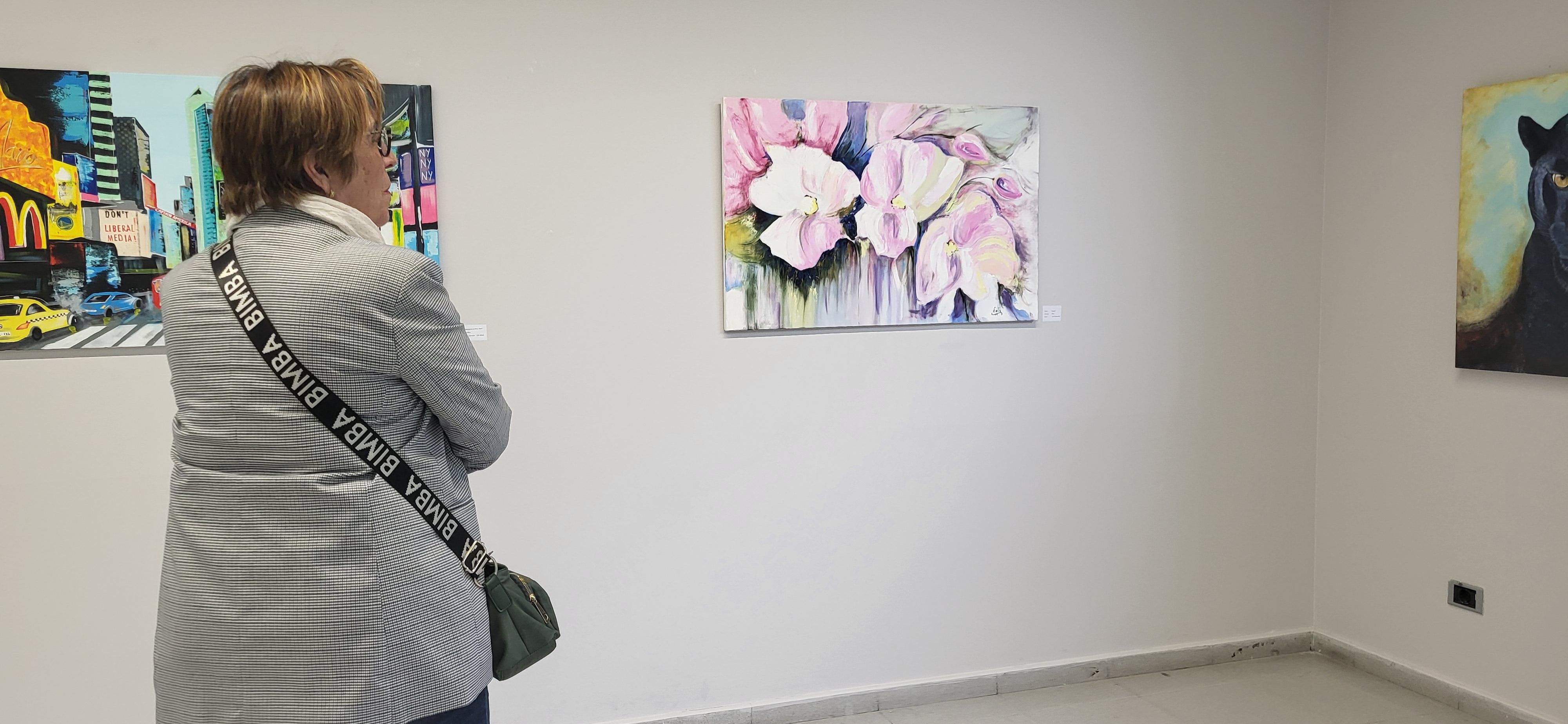 Exposición "Un paseo por la vida" del taller de Marian Ruiz. Foto Myriam Martínez