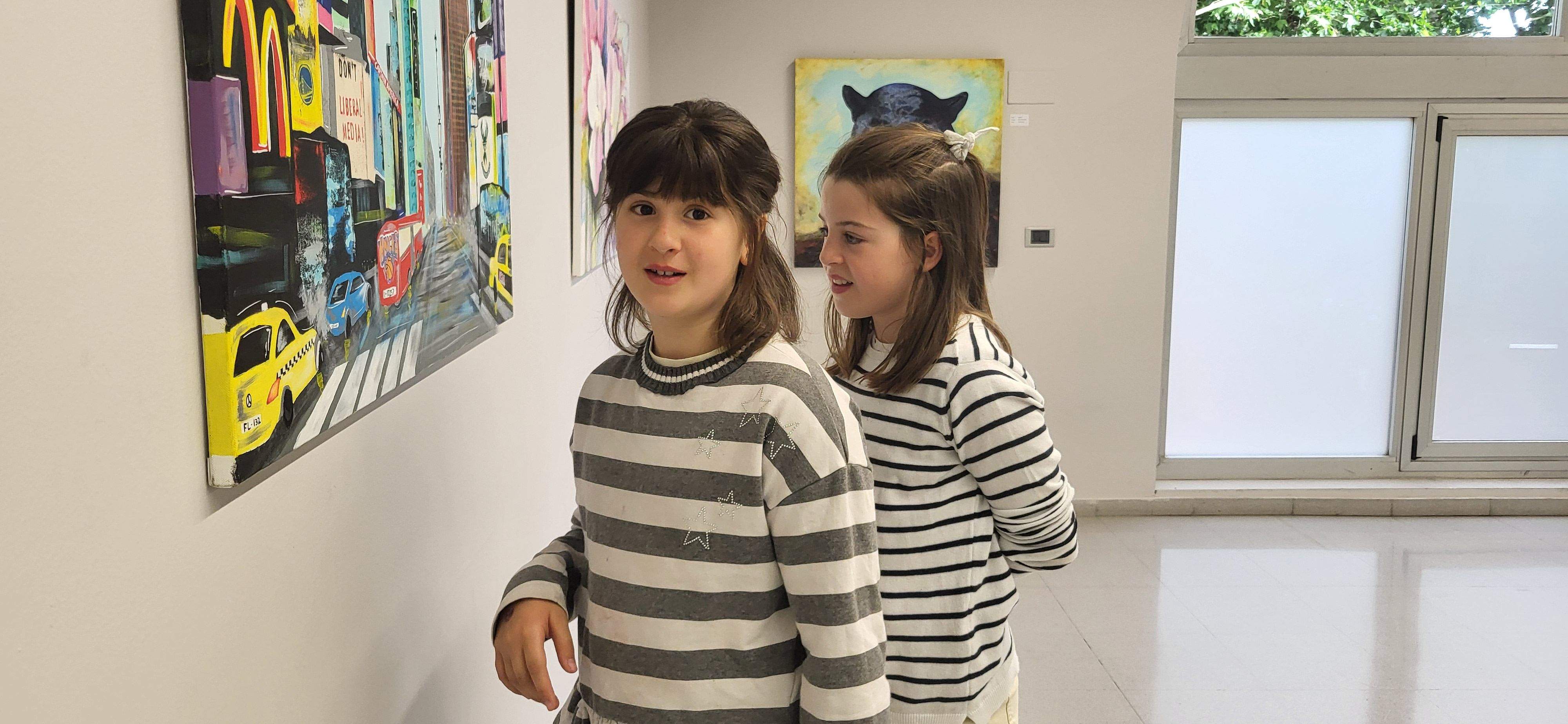 Exposición "Un paseo por la vida" del taller de Marian Ruiz. Foto Myriam Martínez