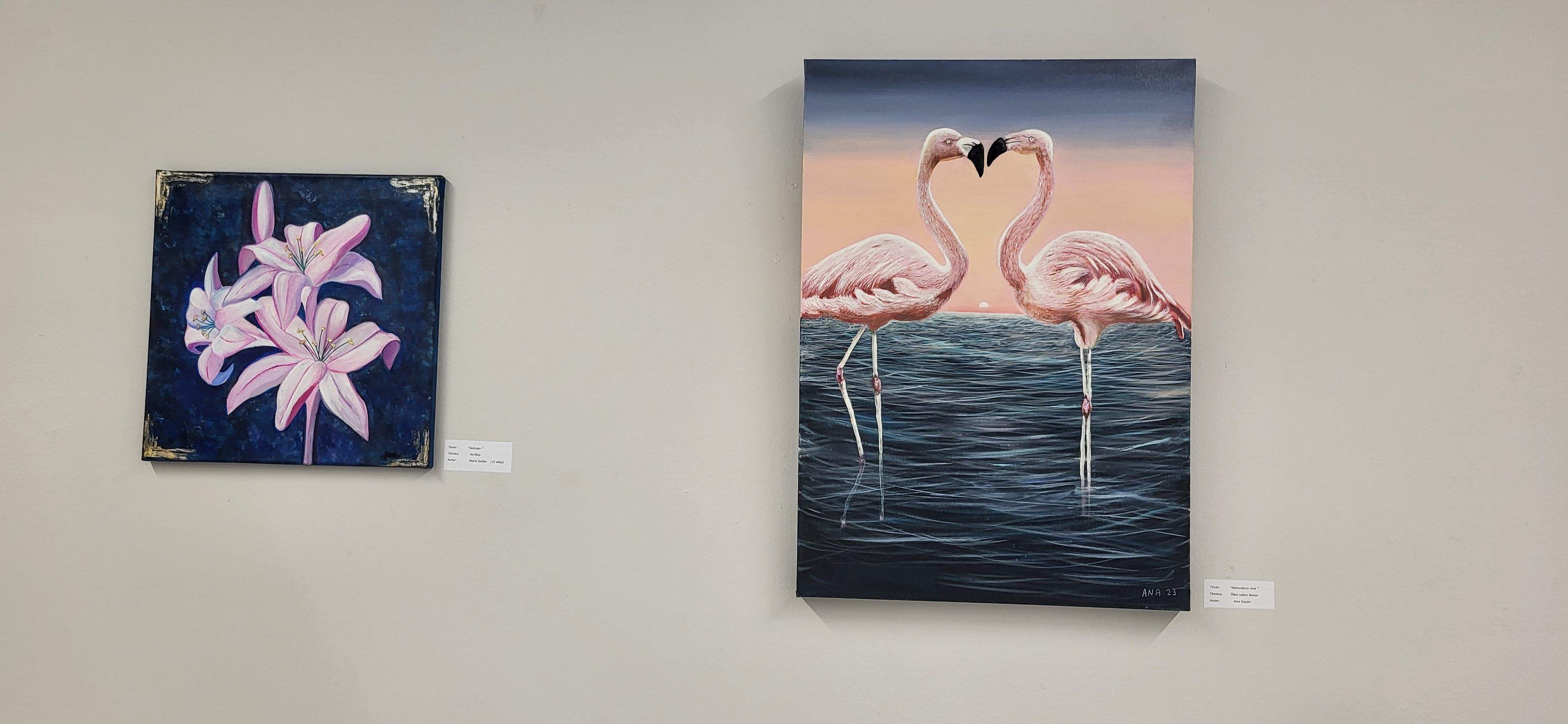 Exposición "Un paseo por la vida" del taller de Marian Ruiz. Foto Myriam Martínez