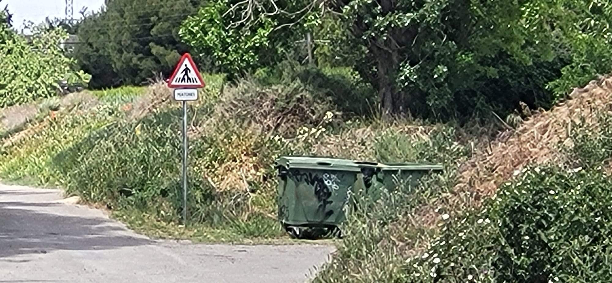 Un paseo por el Camino de Cillas lleno de baches