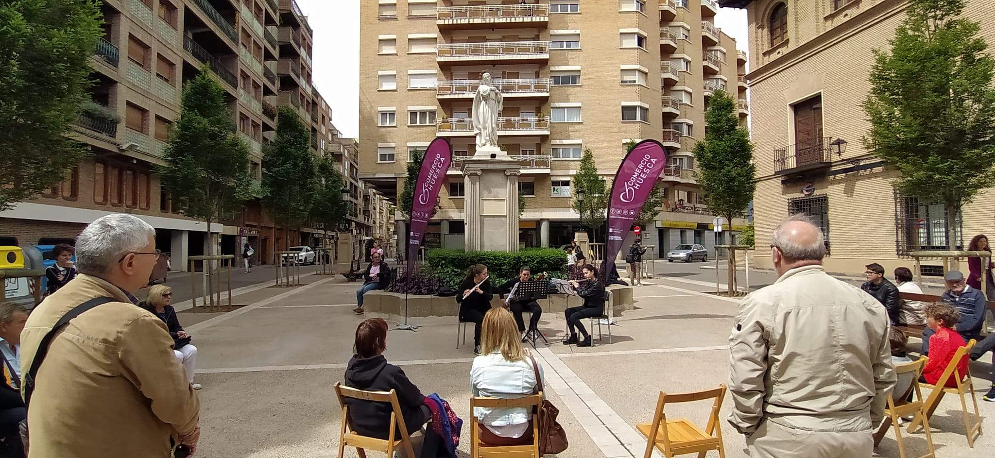 Primera sesión de Música en las Plazas