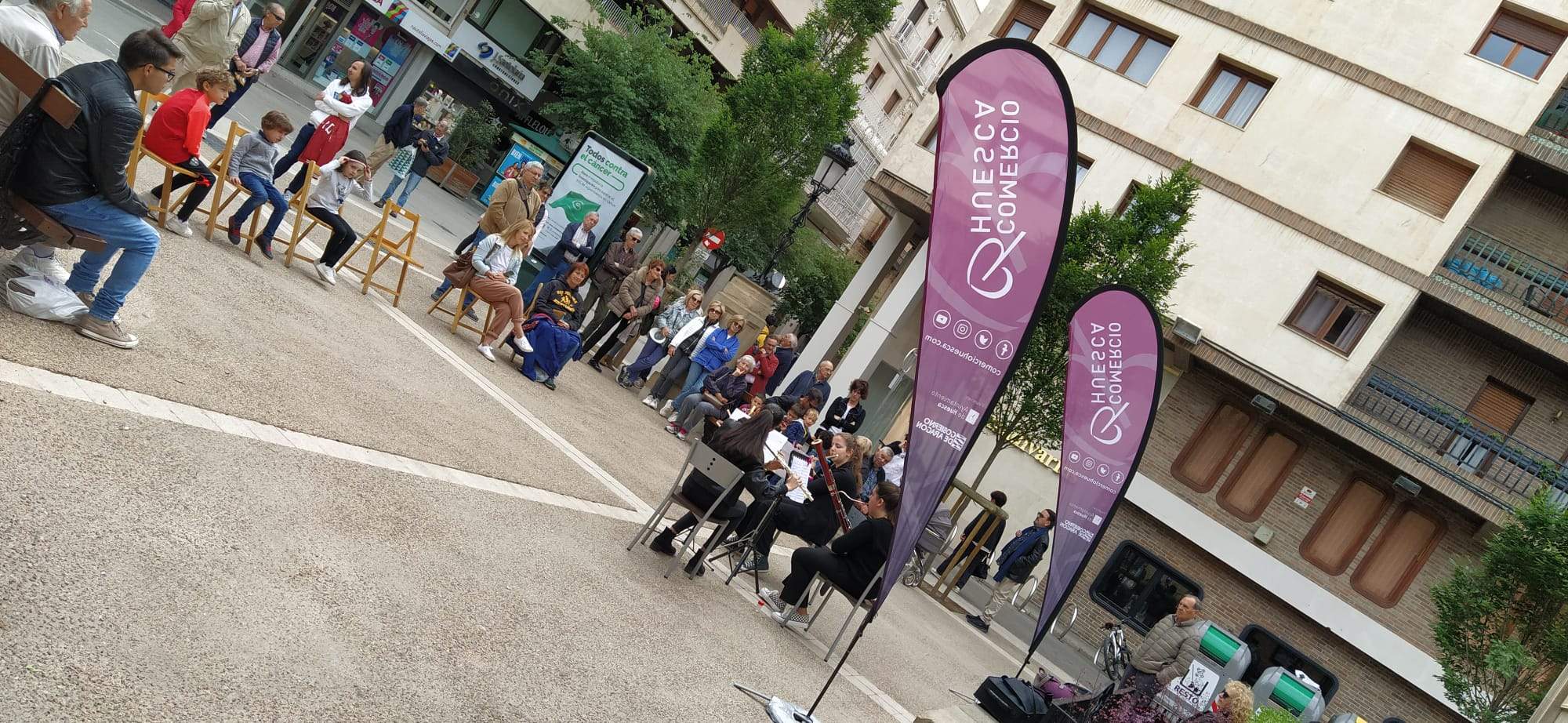 Primera sesión de Música en las Plazas