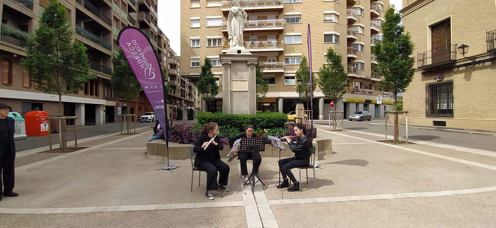 Primera sesión de Música en las Plazas