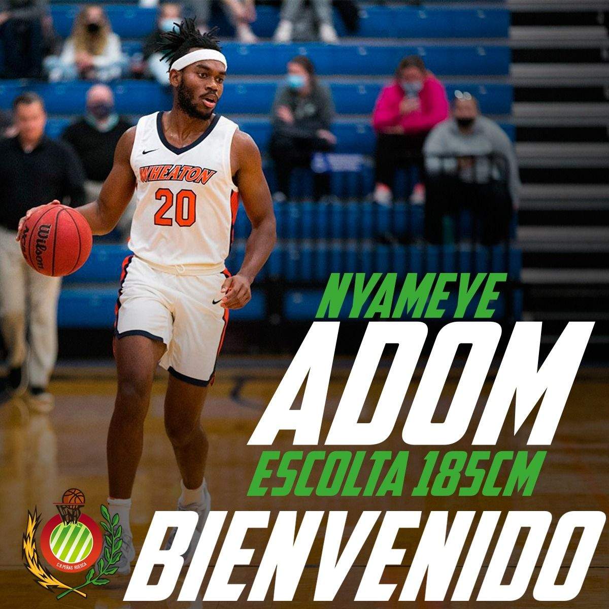 El estadounidense Nyameye Adom, nueva pieza para el Peñas de Santi Cerdán El estadounidense Nyameye Adom, nueva pieza para el Peñas de Santi Cerdán