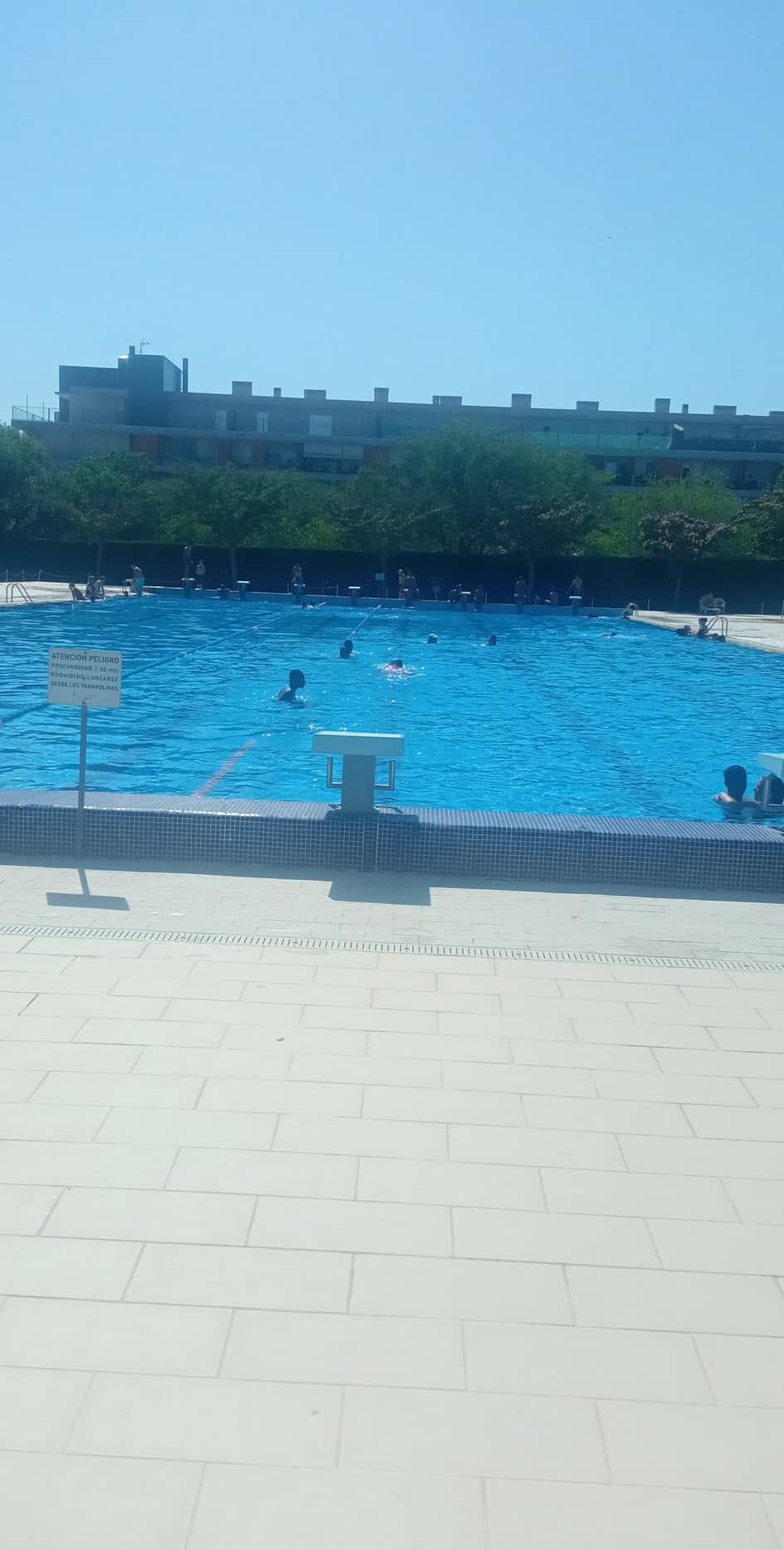 Piscina de la Ciudad Deportiva José María Escriche.