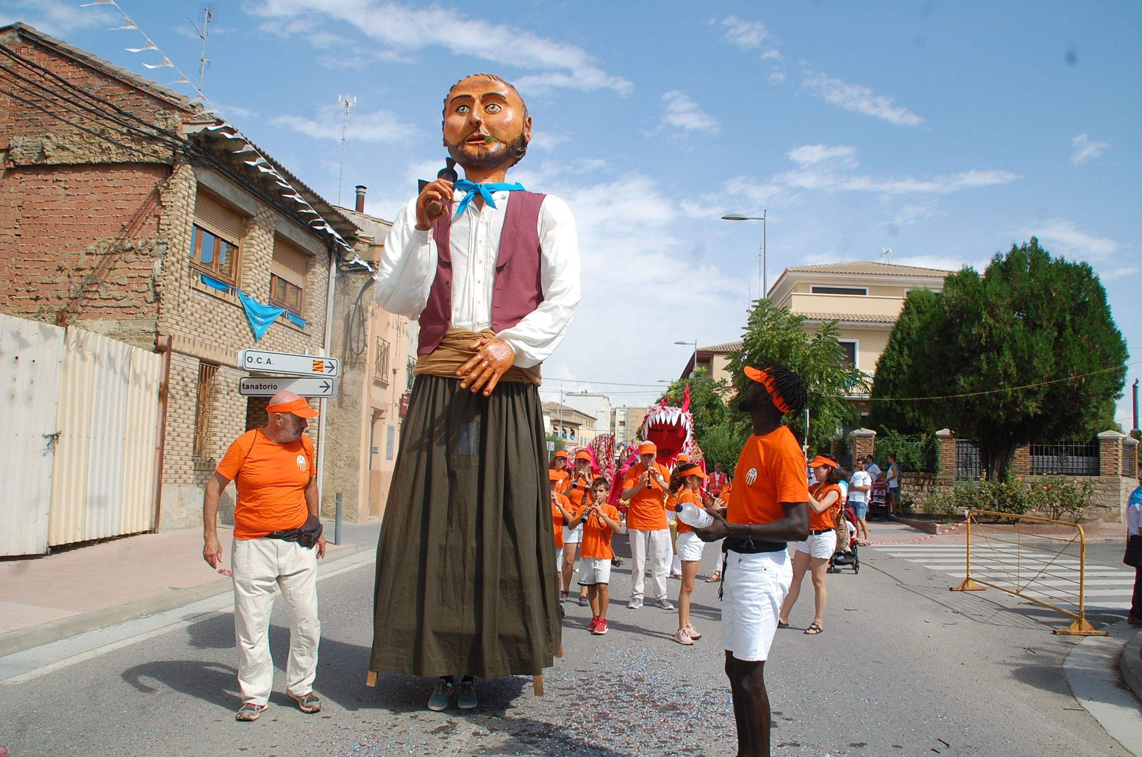 Cabalgata y chupinazo de las fiestas de Sariñena 2022 