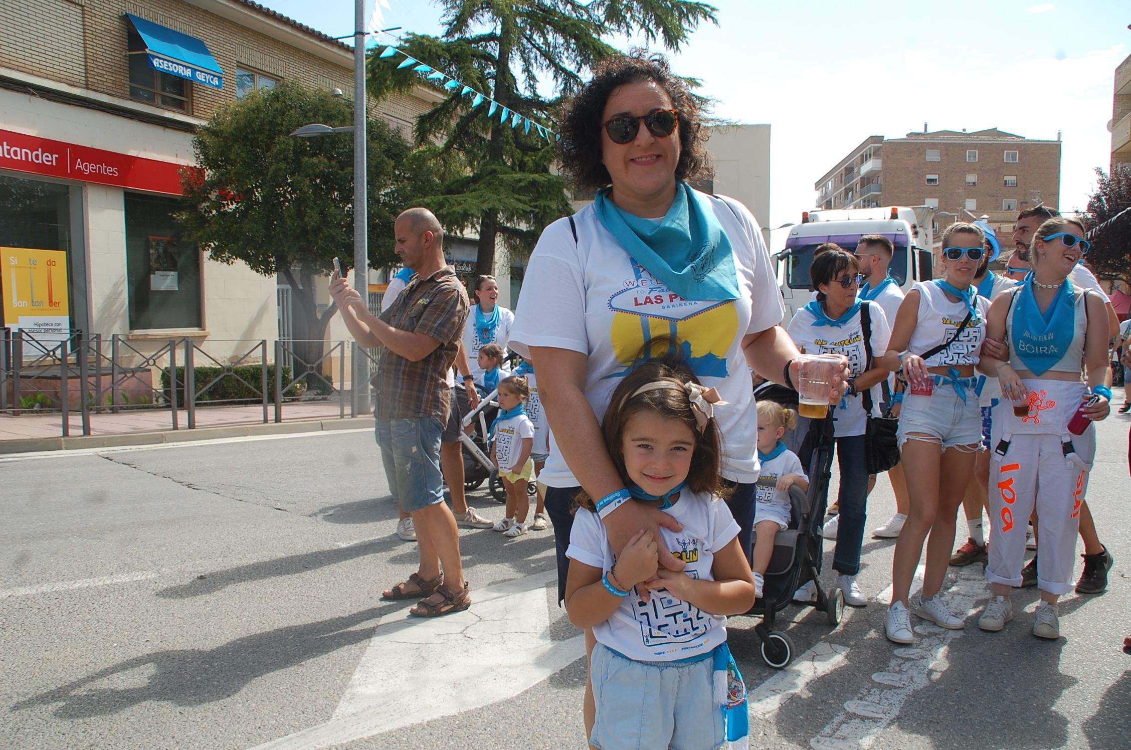 Cabalgata y chupinazo de las fiestas de Sariñena 2022 