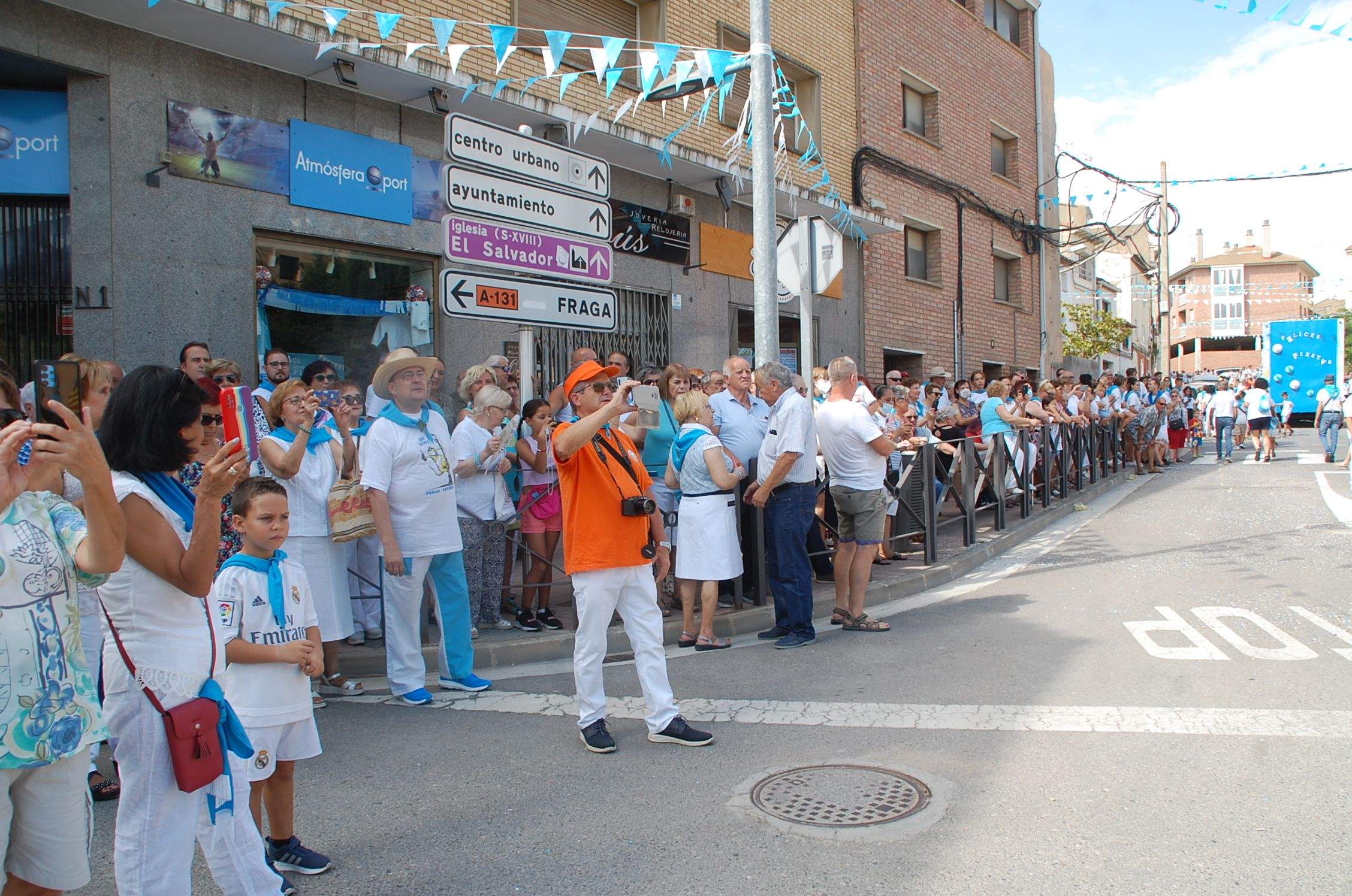 Cabalgata y chupinazo de las fiestas de Sariñena 2022 