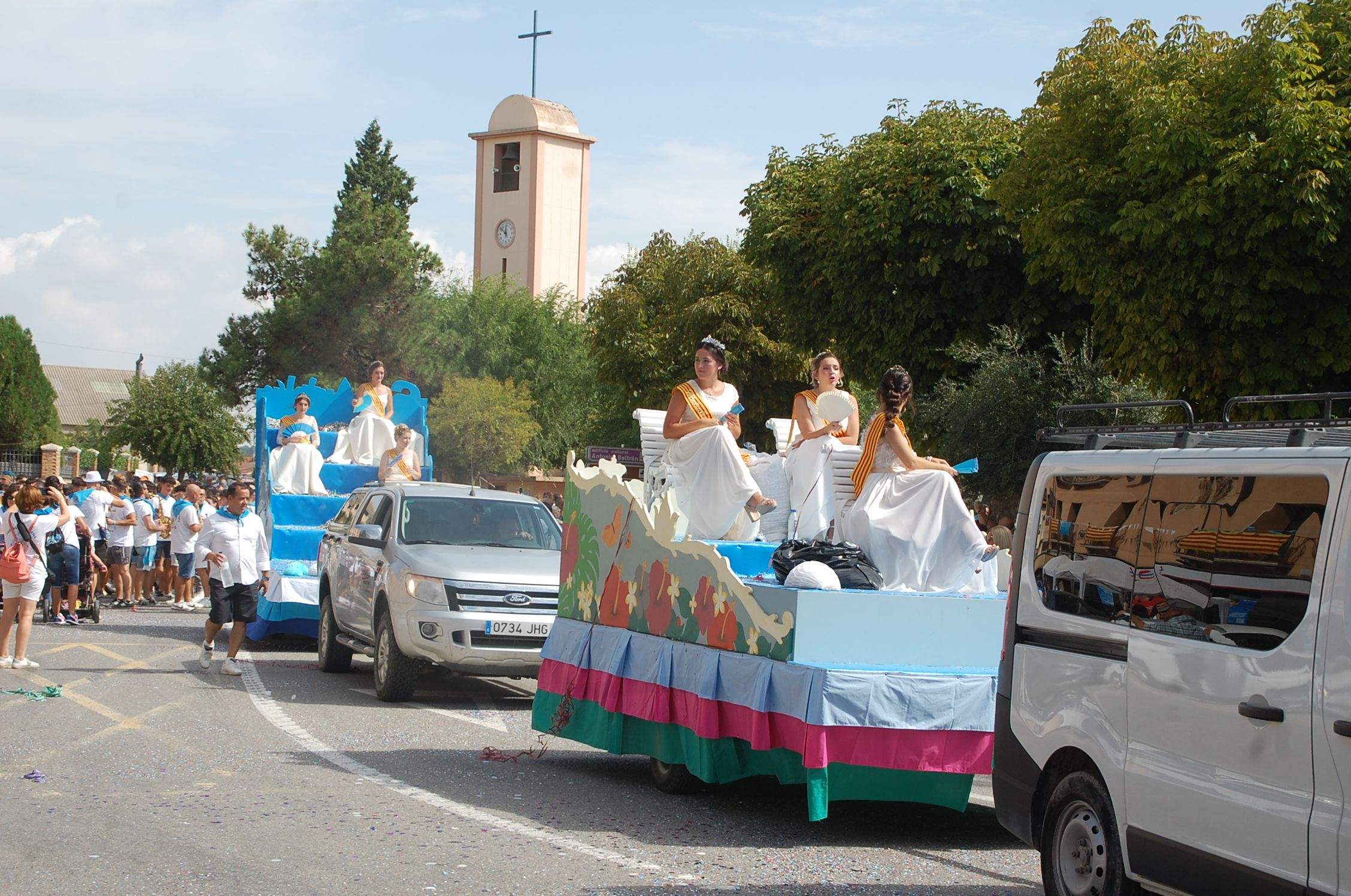 Cabalgata y chupinazo de las fiestas de Sariñena 2022 