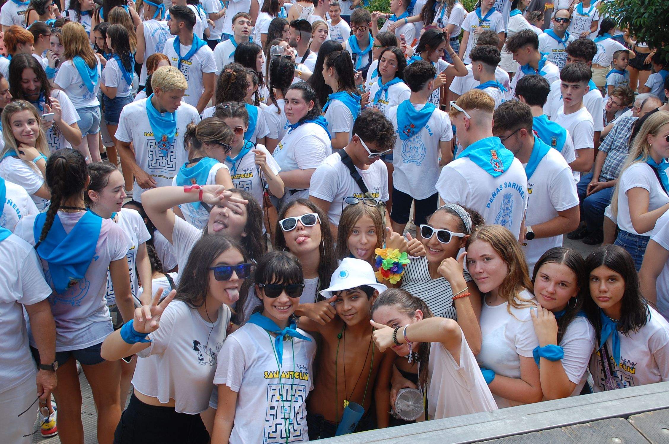 Cabalgata y chupinazo de las fiestas de Sariñena 2022 