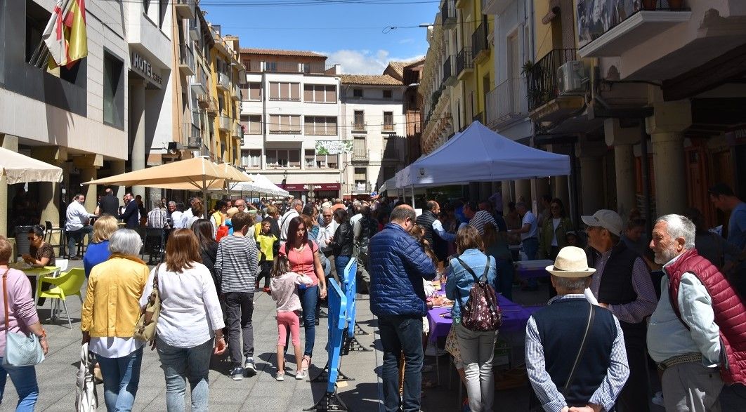 La plaza del Mercado de Barbastro ha acogido la Fiesta del Plantero.