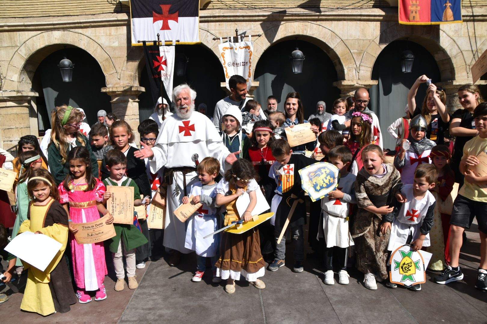 Imagen del cierre del Homenaje a Guillem de Mont-rodón