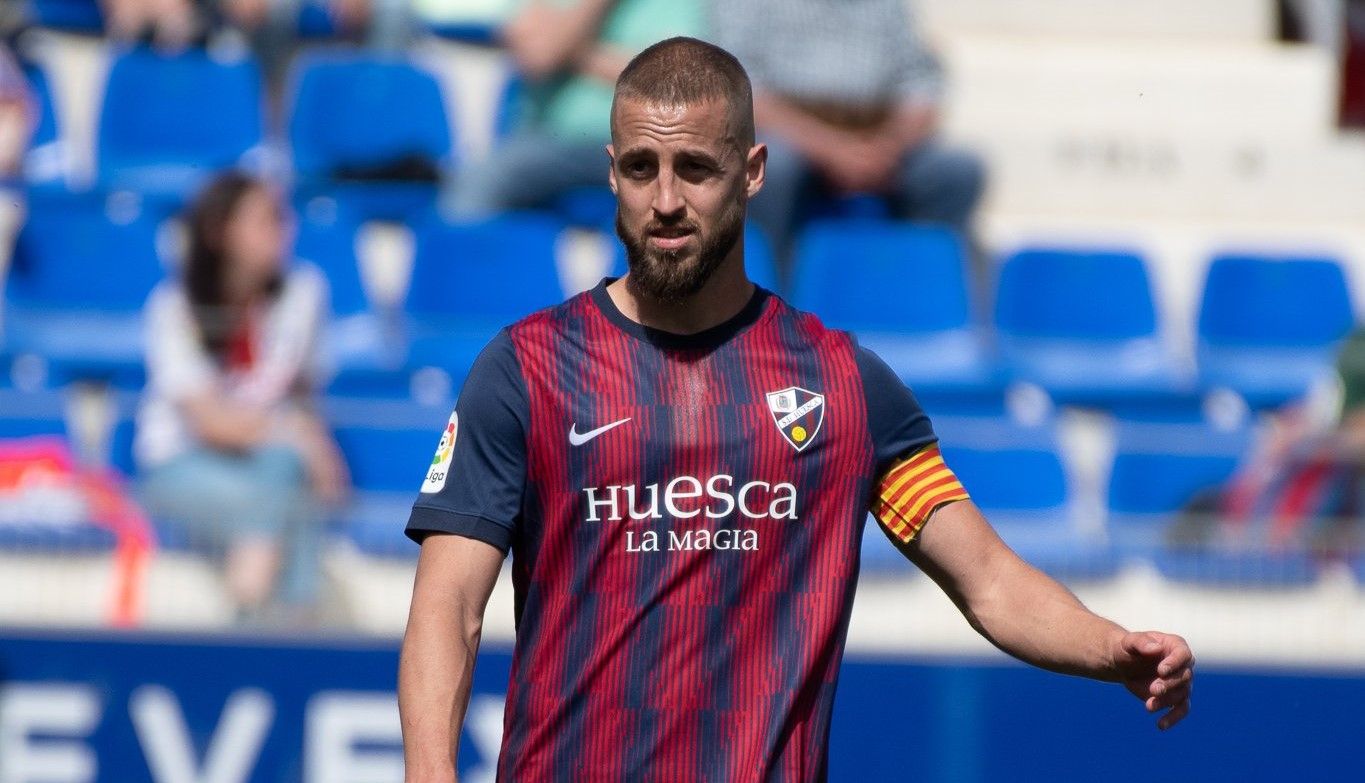 Pulido en el partido de este domingo ante la Ponferradina. Foto: SDH Pulido en el partido de este domingo ante la Ponferradina. Foto: SDH