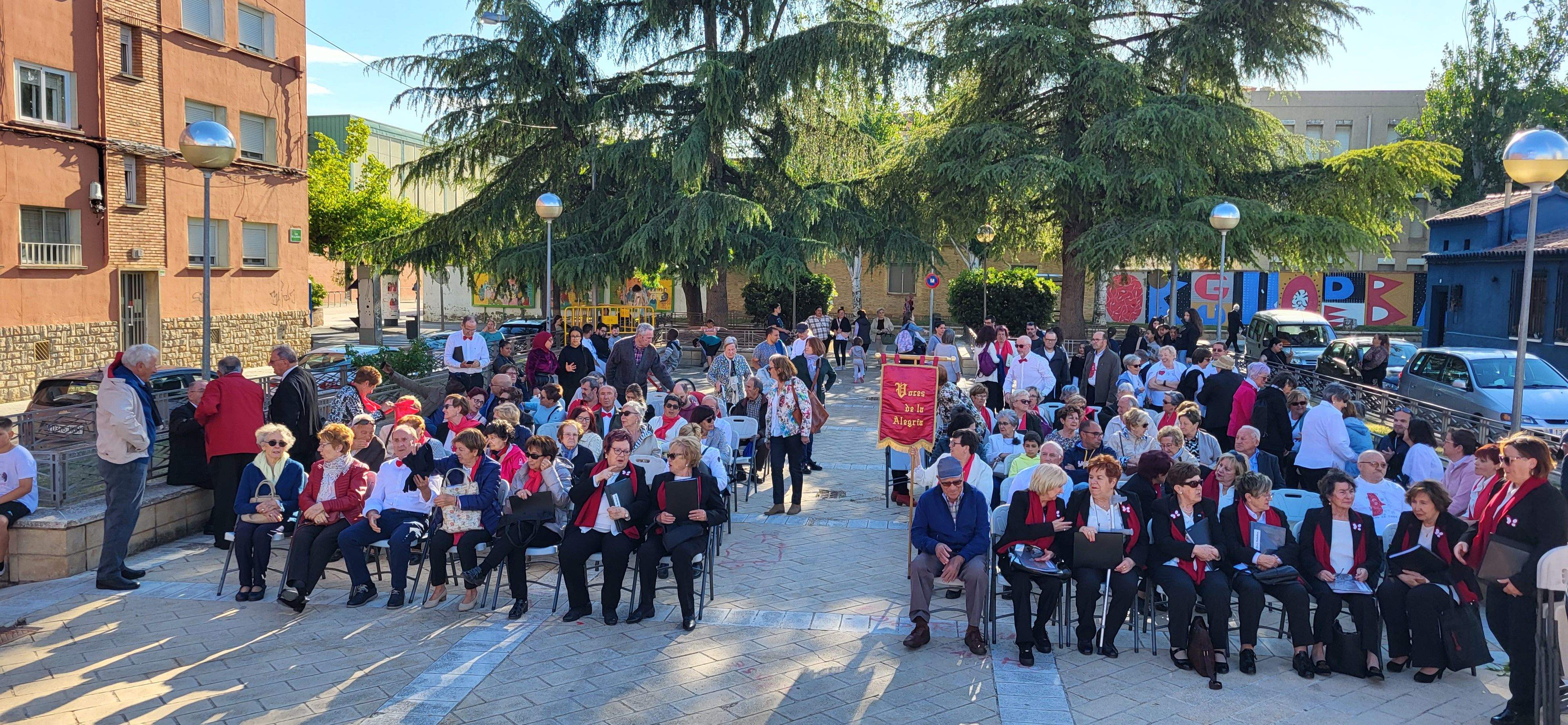 Barriofest 5.0 con un encuentro coral. Foto Myriam Martínez