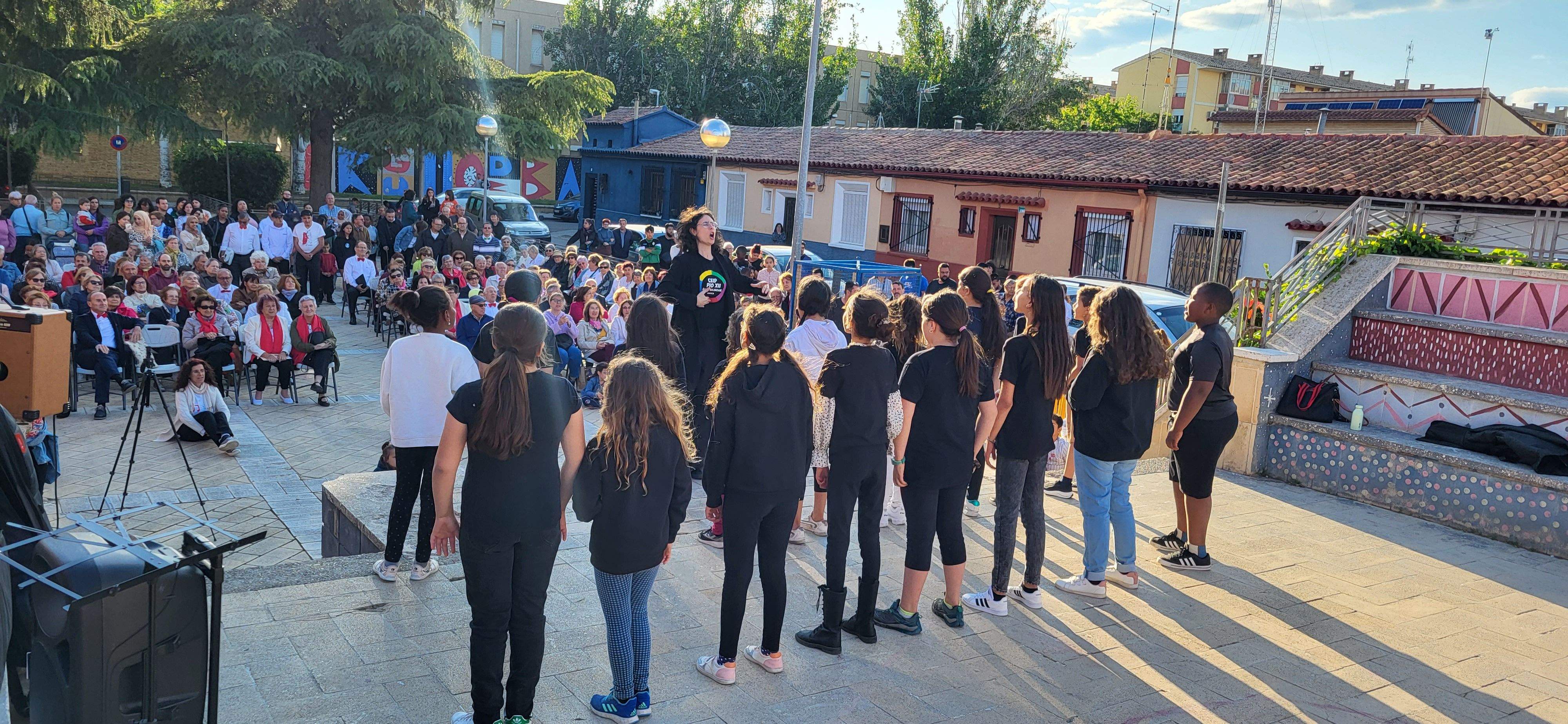  Clausura del Barriofest 5.0 con un encuentro coral. Foto Myriam Martínez