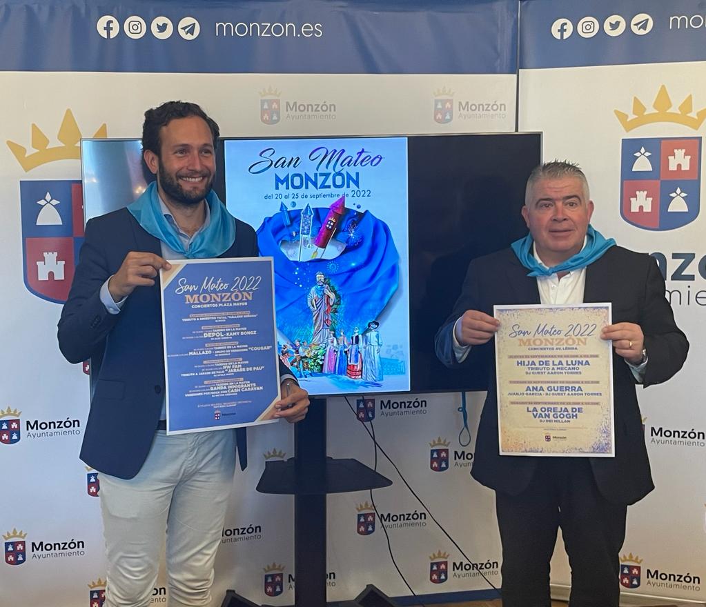 Momento de la presentación de las fiestas de San Mateo.