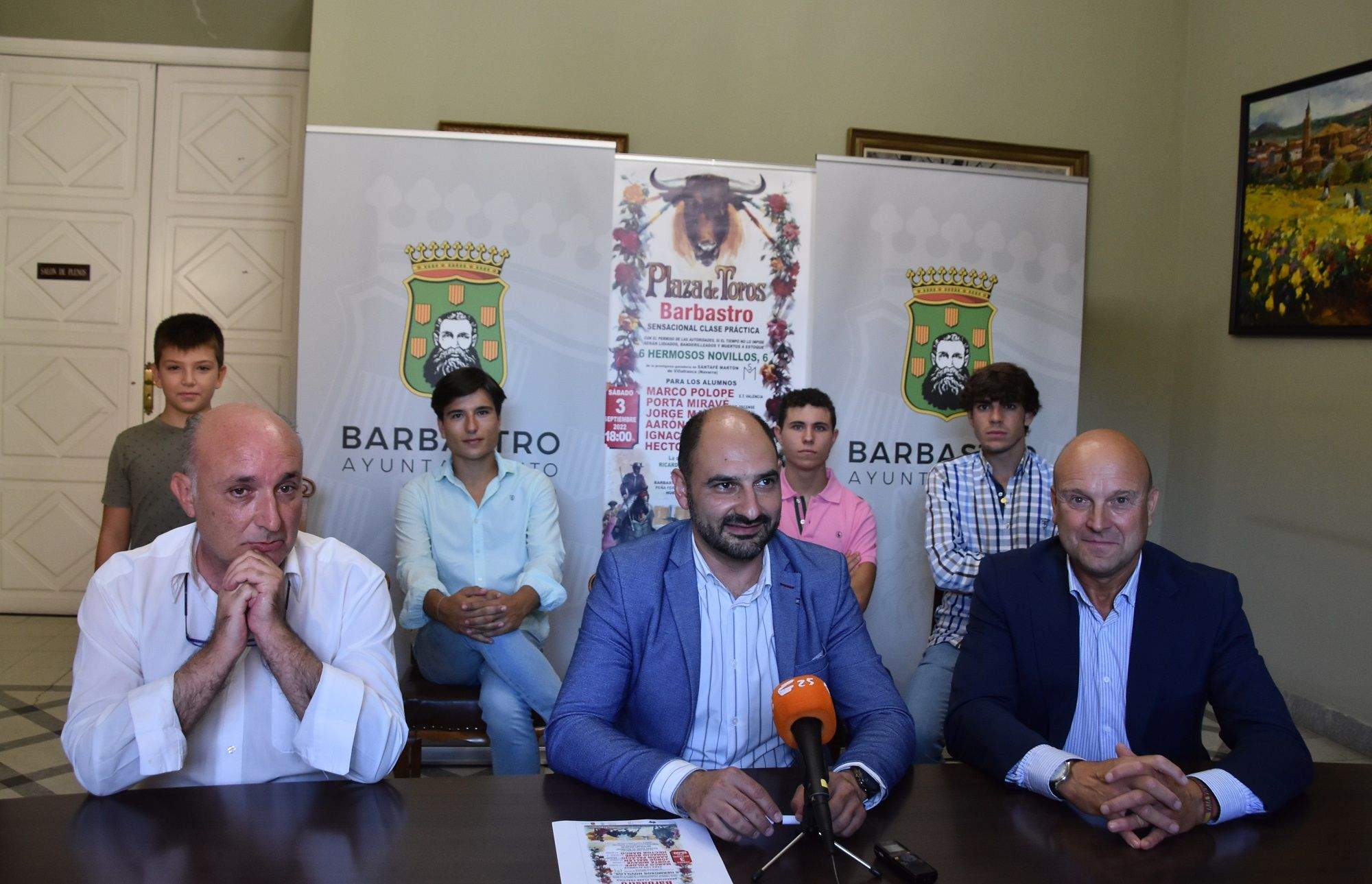 Presentación de la Clase Práctica de Tauromaquia.