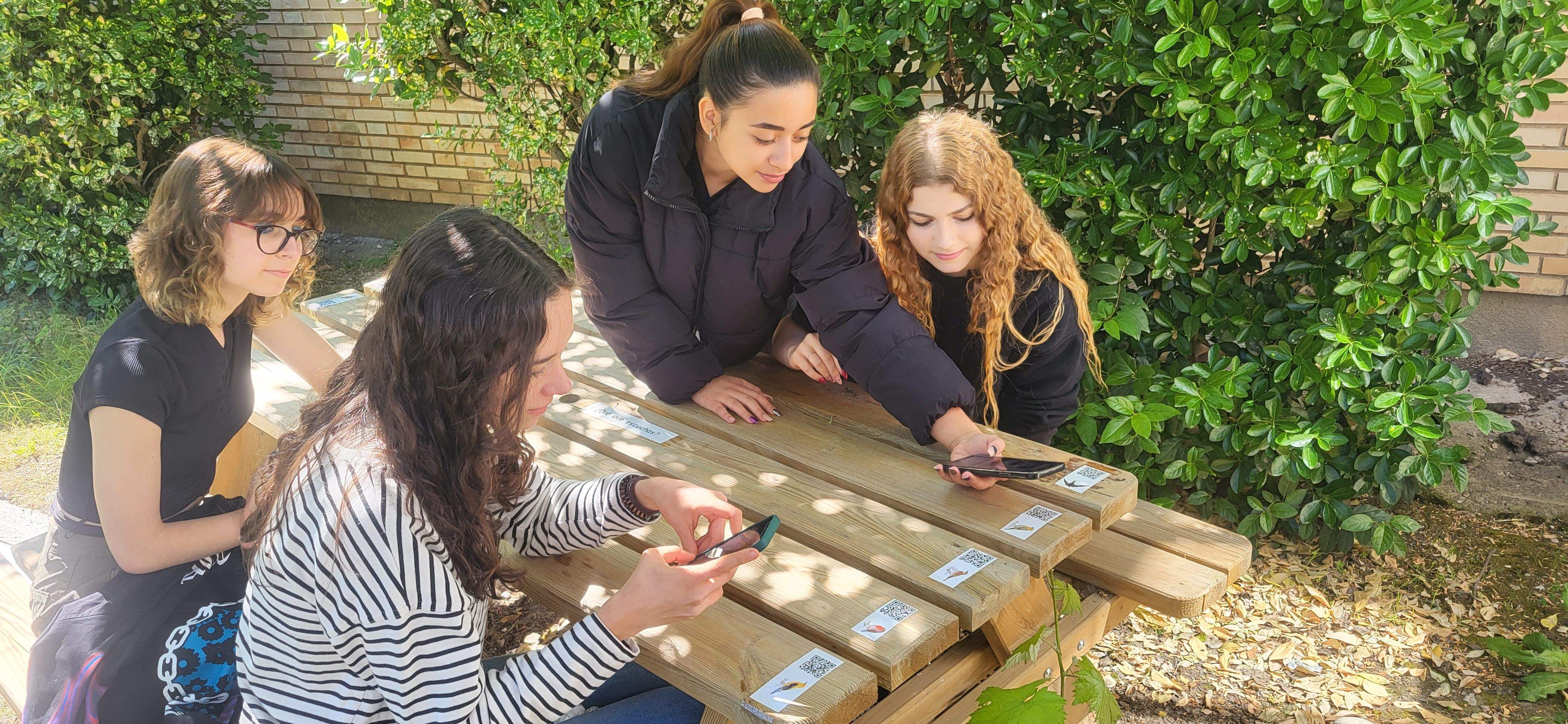 Proyecto "Ojo pajarico!" de la Escuela de Arte de Huesca. Foto Myriam Martínez