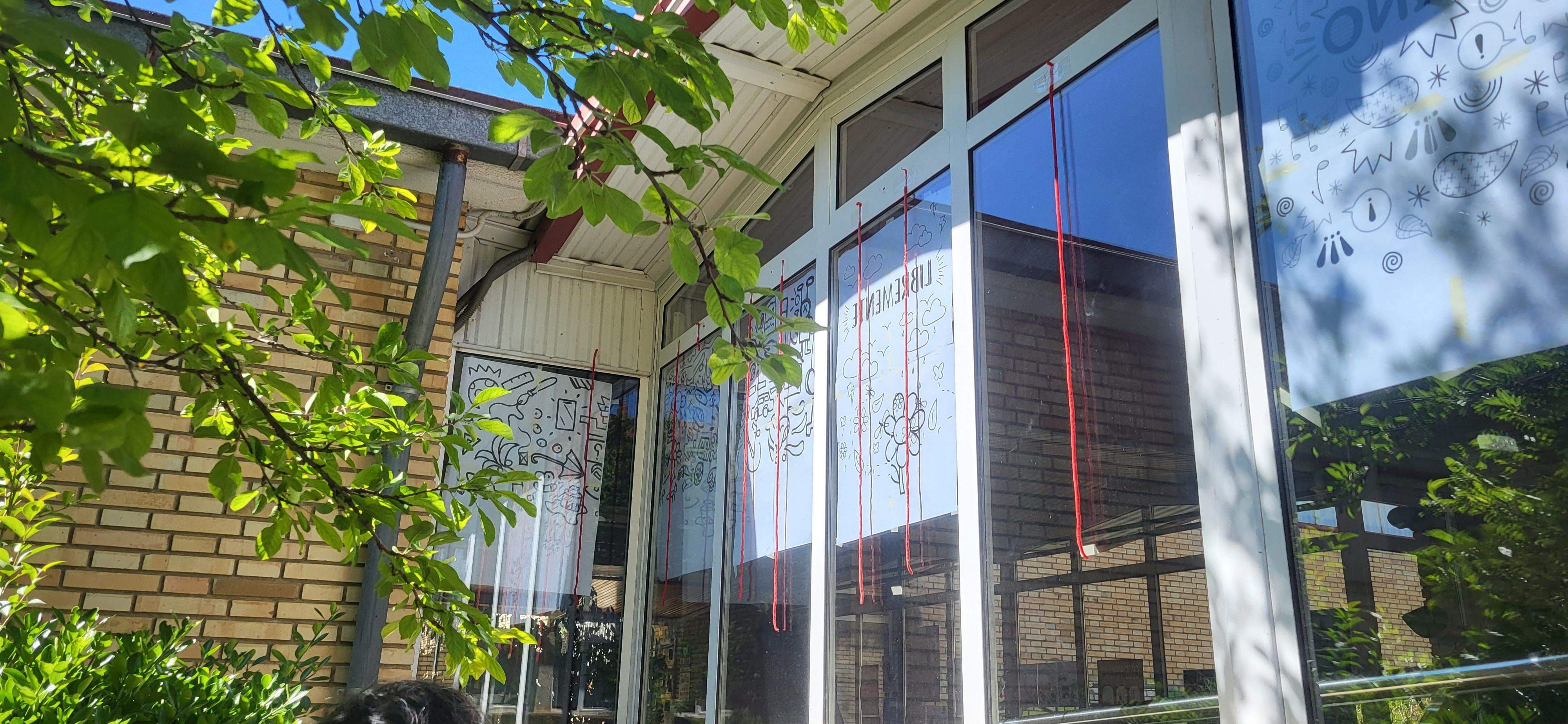 Proyecto "Ojo pajarico!" de la Escuela de Arte de Huesca. Foto Myriam Martínez