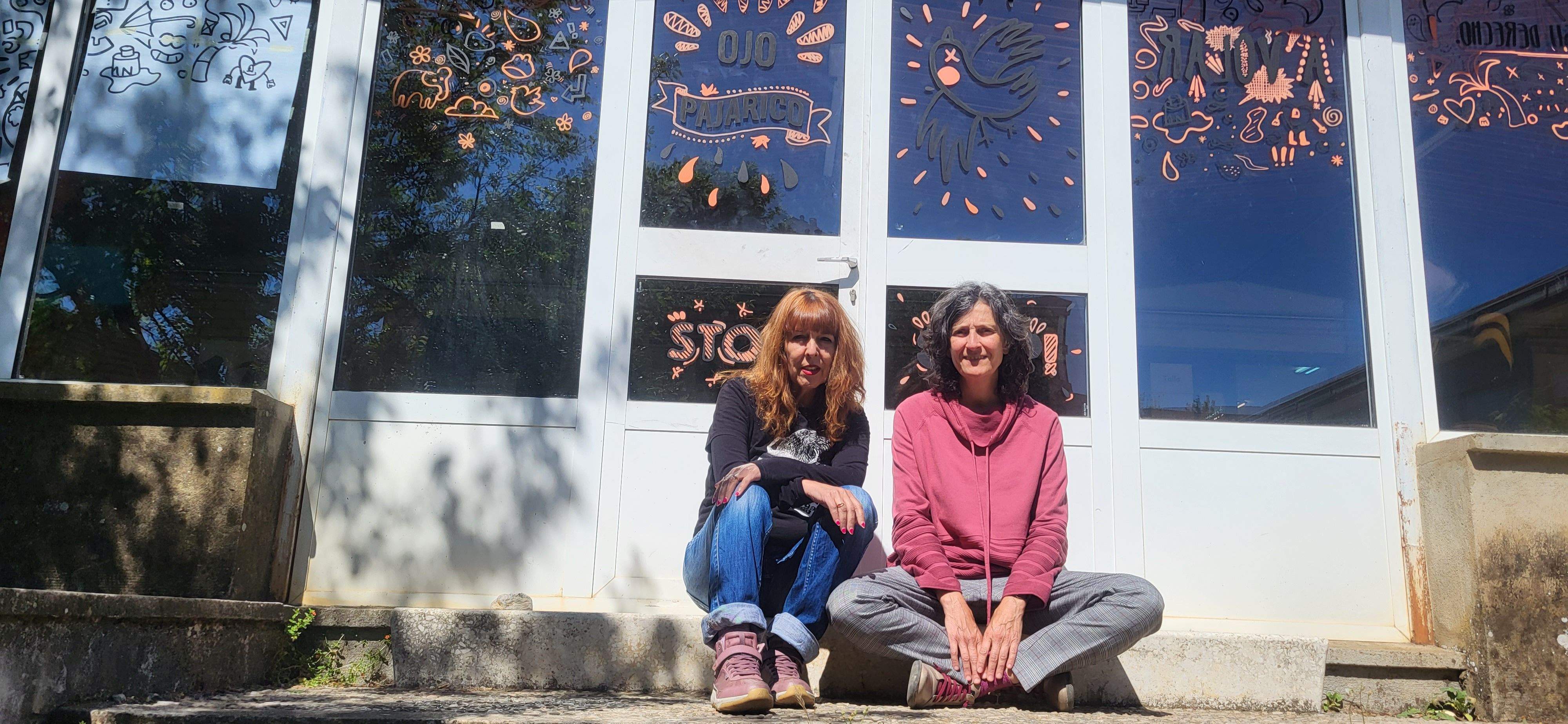 Proyecto "Ojo pajarico!" de la Escuela de Arte de Huesca. Foto Myriam Martínez