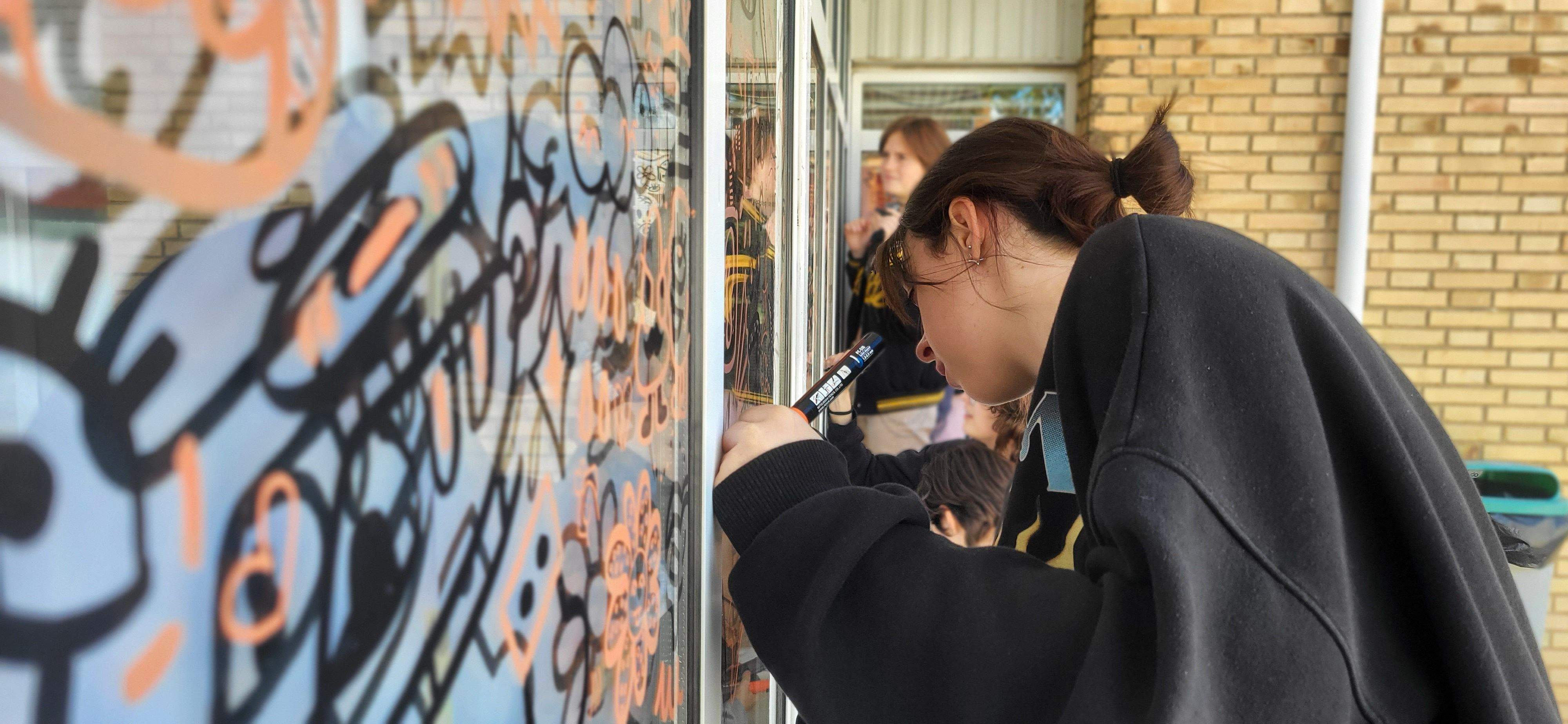 Proyecto "Ojo pajarico!" de la Escuela de Arte de Huesca. Foto Myriam Martínez