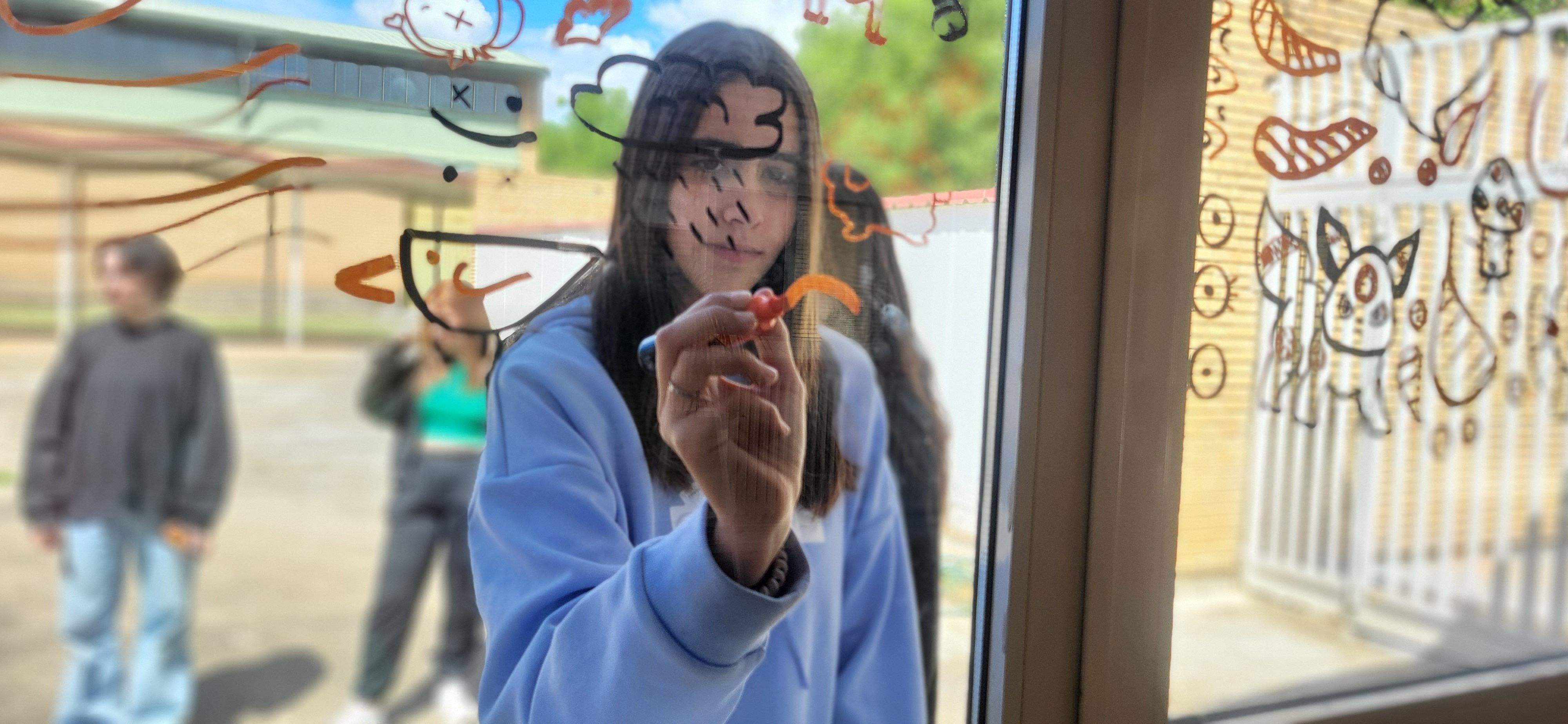 Proyecto "Ojo pajarico!" de la Escuela de Arte de Huesca. Foto Myriam Martínez