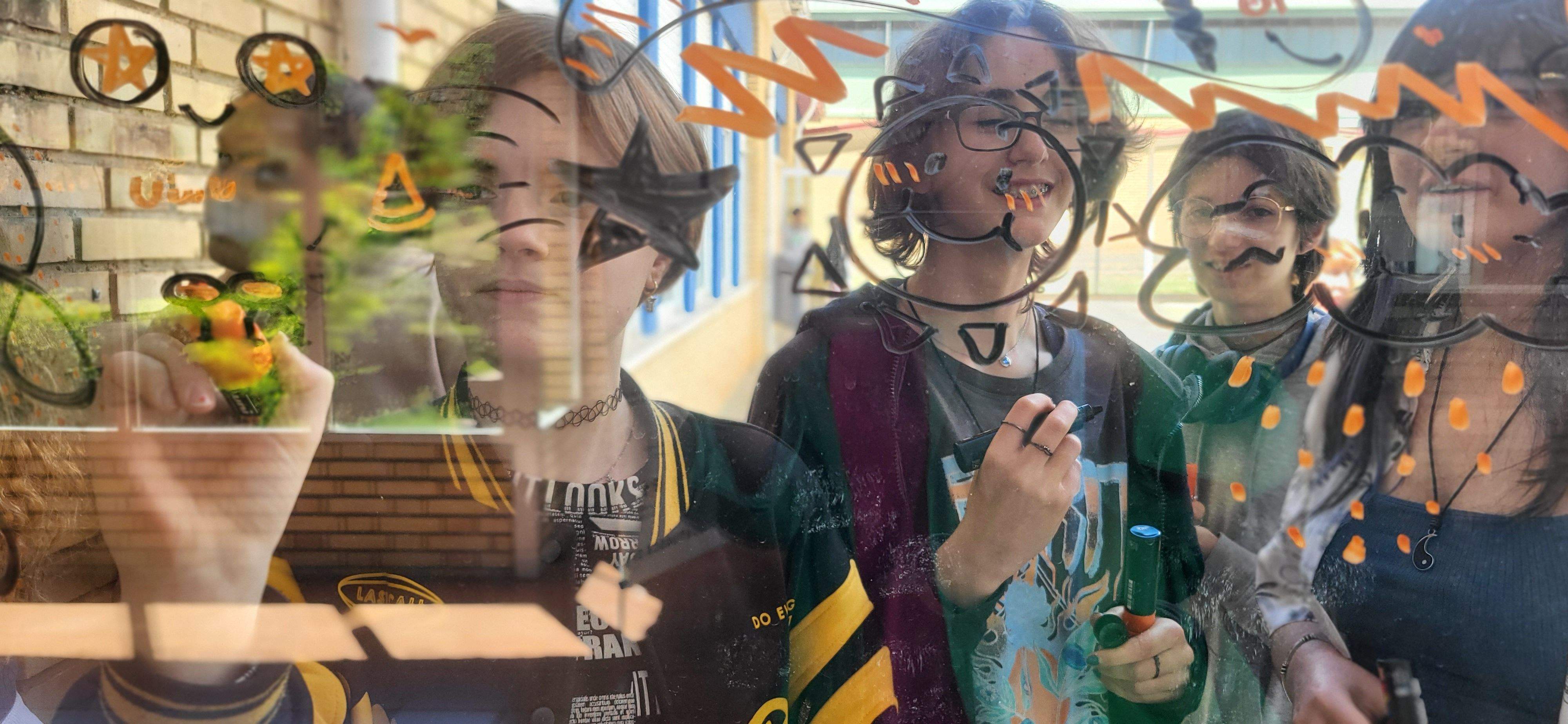 Proyecto "Ojo pajarico!" de la Escuela de Arte de Huesca. Foto Myriam Martínez