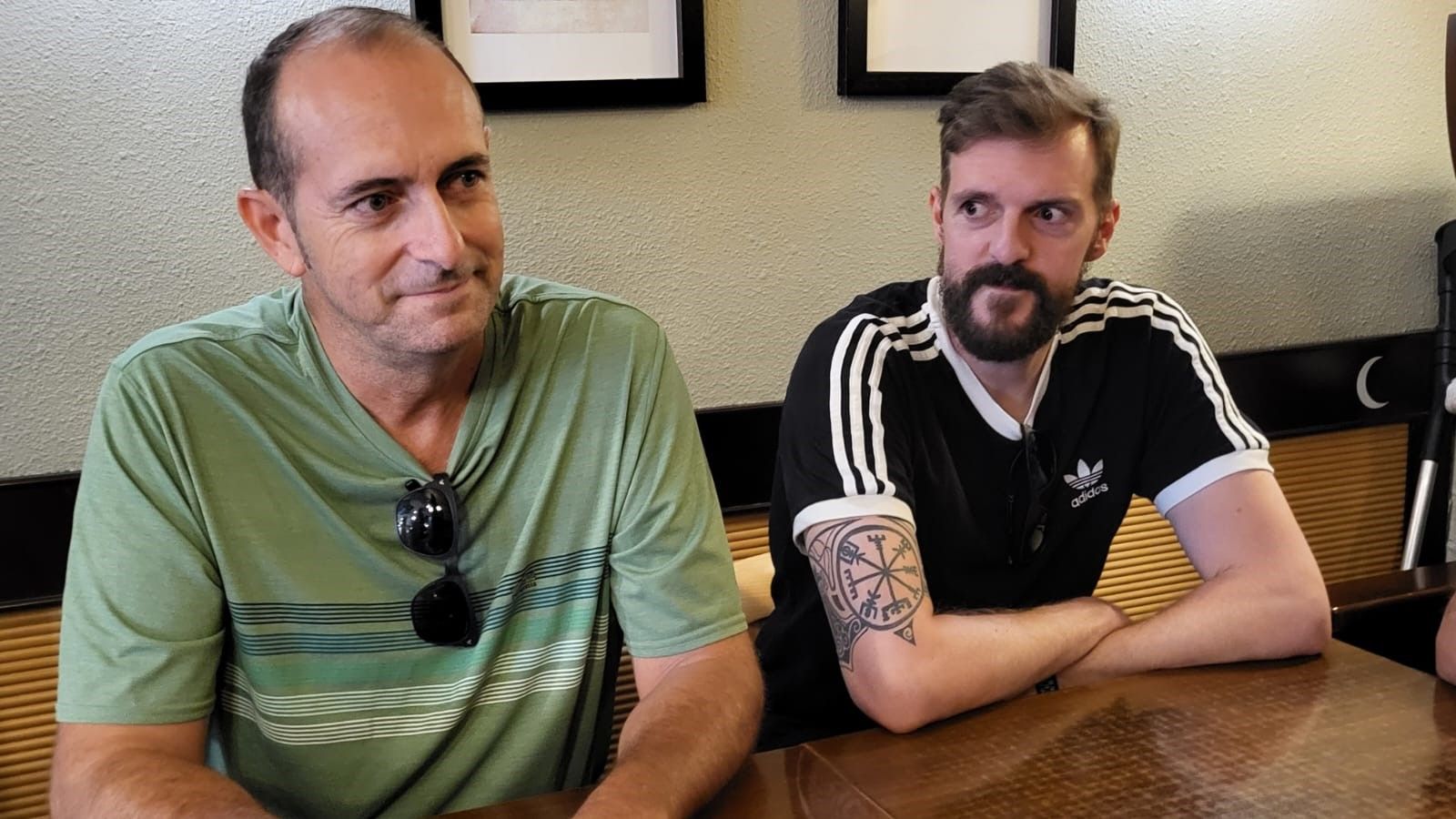 José Francisco Nolasco y Fernando Pérez