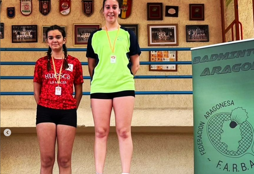Podios del Campeonato Regional Escolar de bádminton