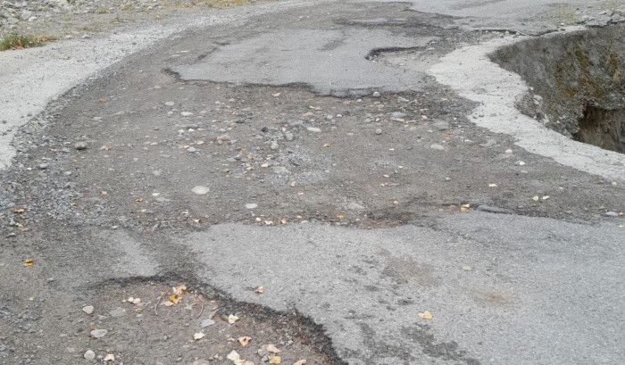 Estado de los accesos a Vileta y Riguala de Serraduy