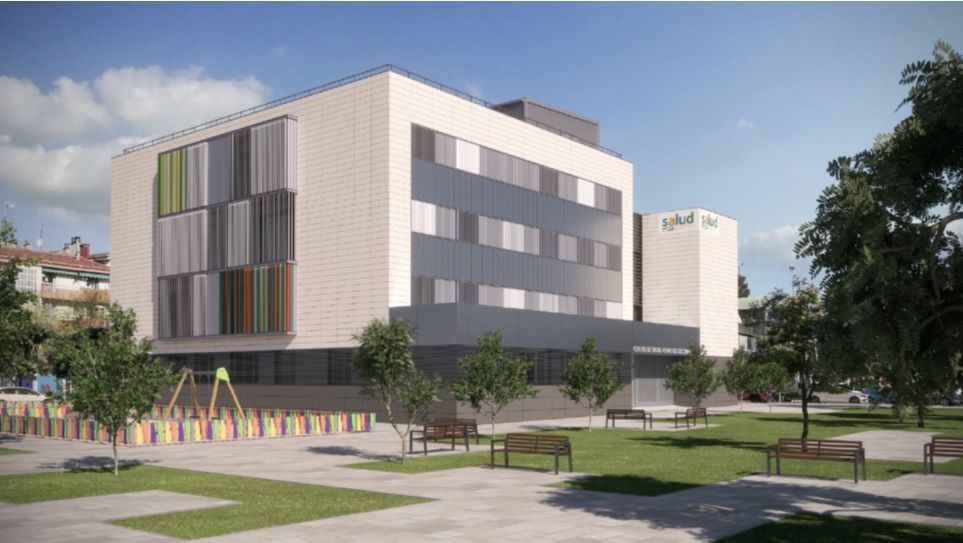 Imagen del proyecto del nuevo Centro de Salud del Perpetuo Socorro