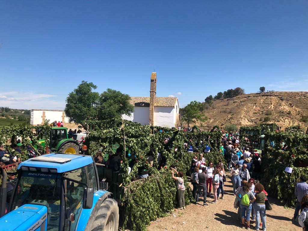 Celebración de San Isidro en Sariñena y la Cartuja de las Fuentes.