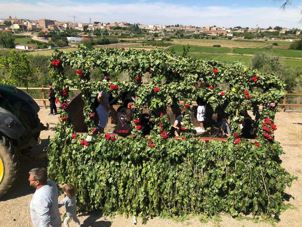 Celebración de San Isidro en Sariñena y la Cartuja de las Fuentes.