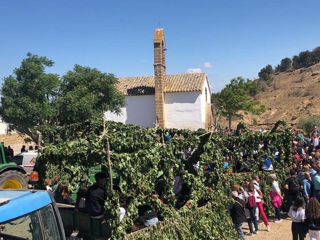 Celebración de San Isidro en Sariñena y la Cartuja de las Fuentes.