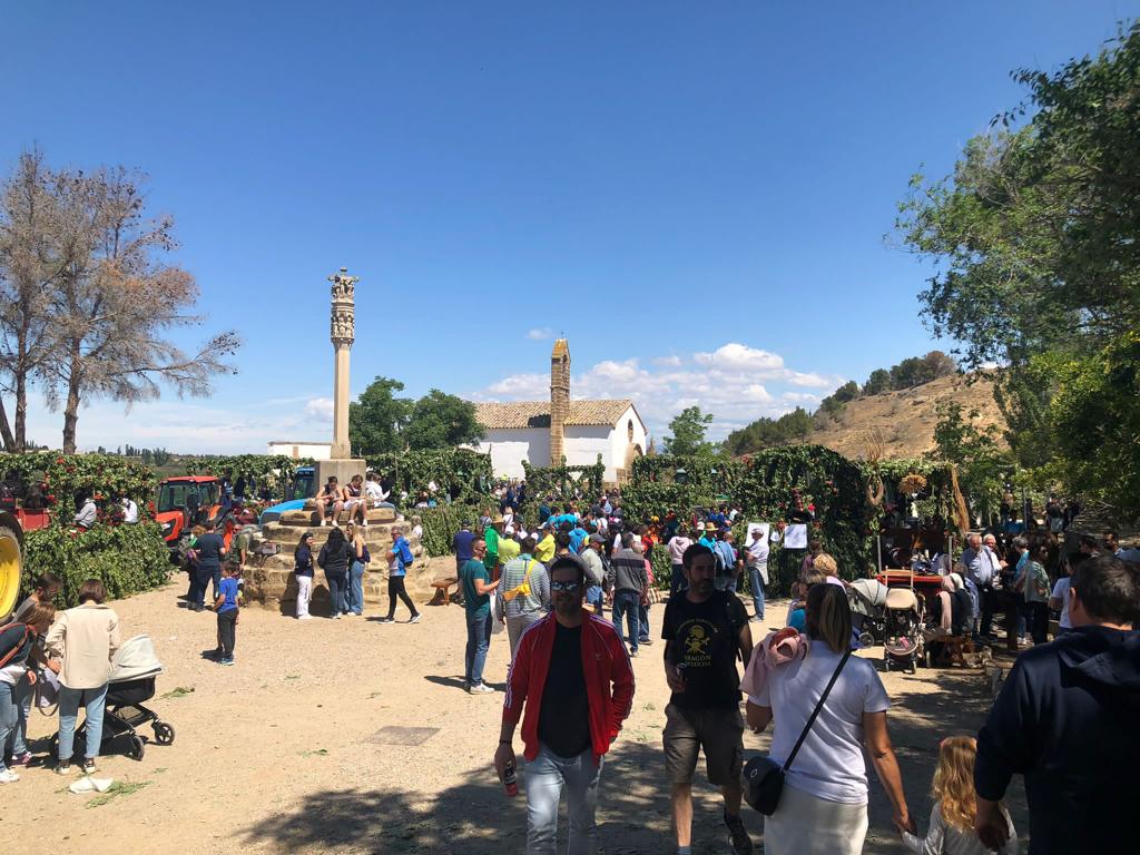 Celebración de San Isidro en Sariñena y la Cartuja de las Fuentes.