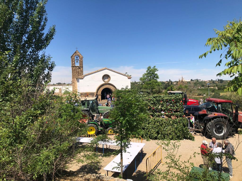 Celebración de San Isidro en Sariñena y la Cartuja de las Fuentes.